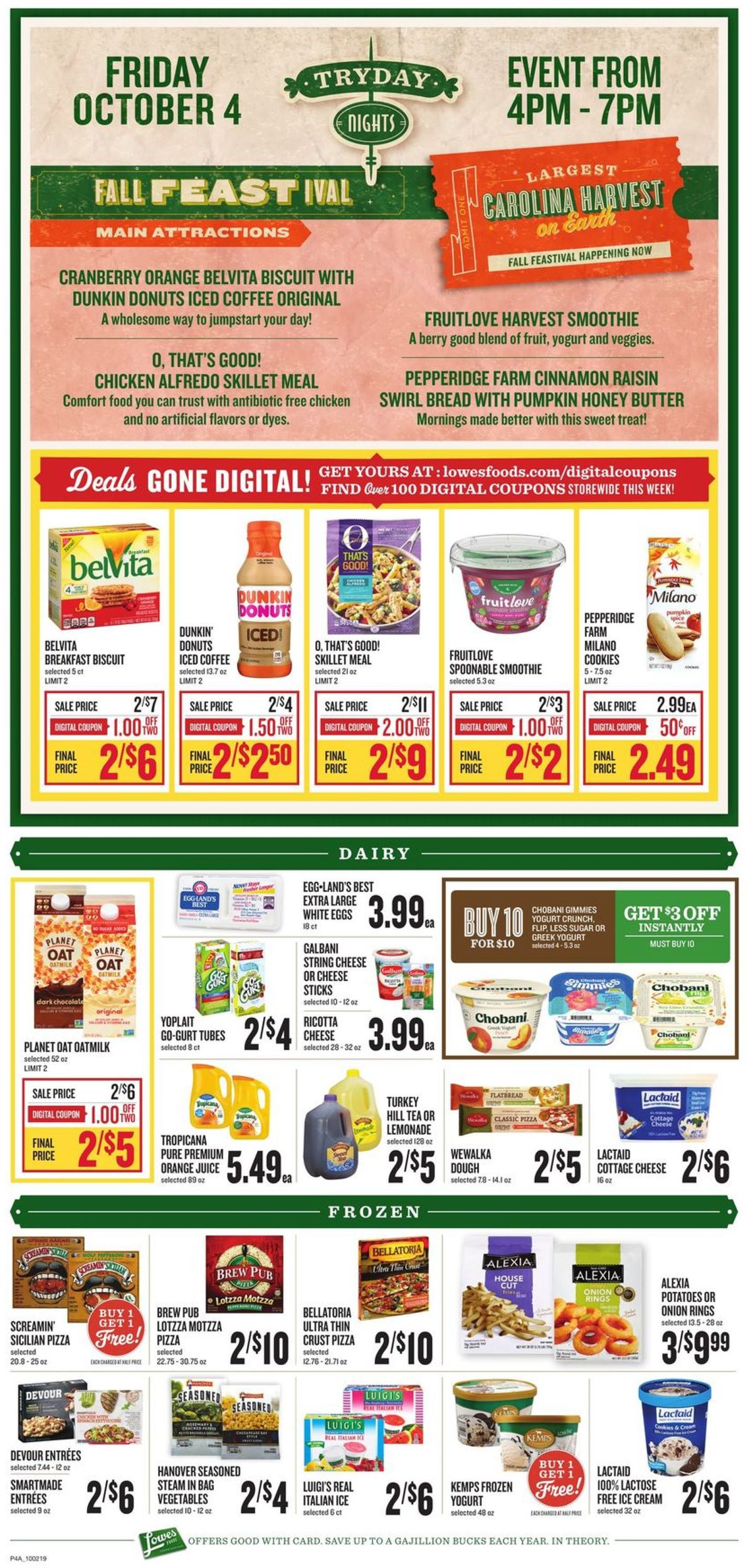 Lowes Foods Weekly Ad Circular - valid 10/02-10/08/2019 (Page 8)