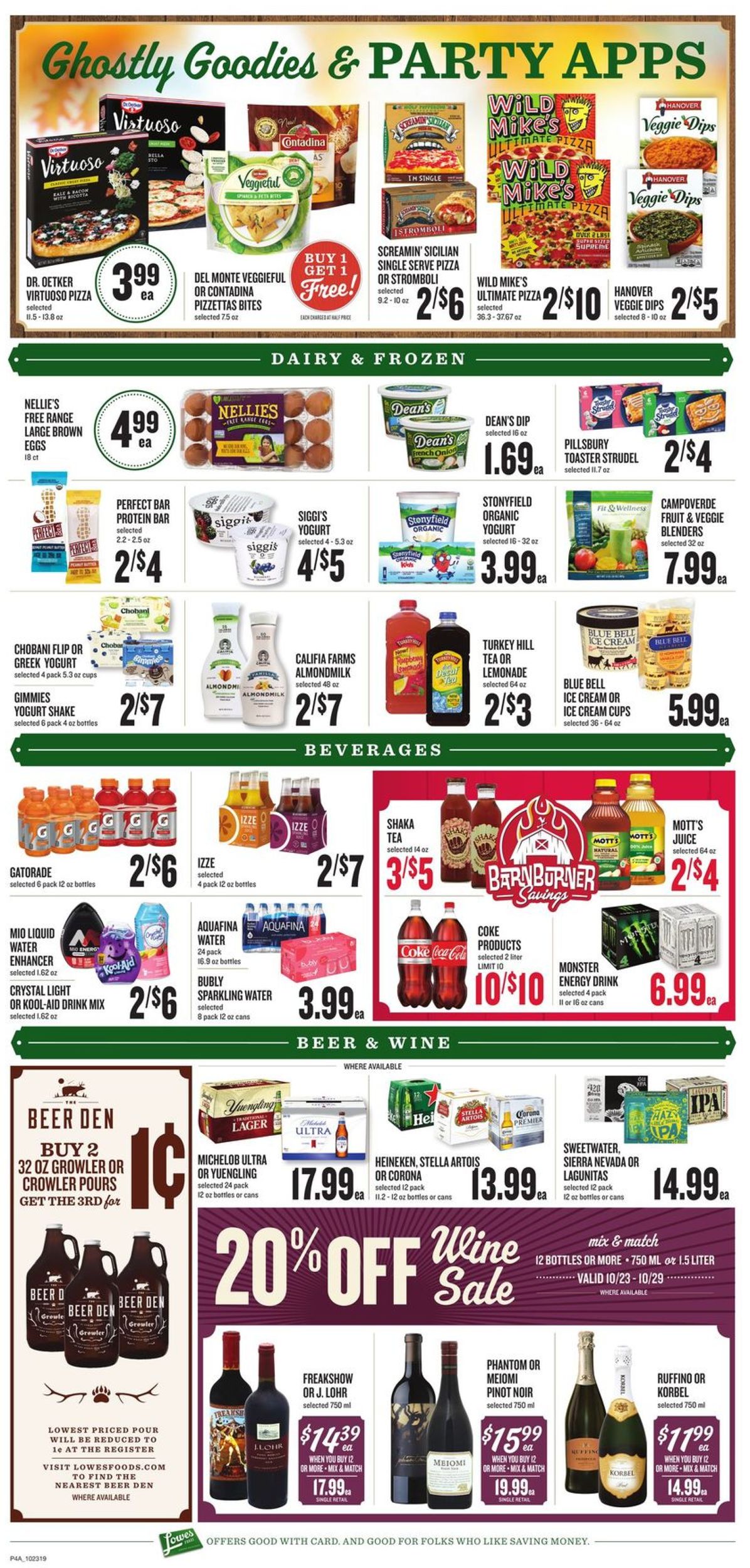 Lowes Foods Weekly Ad Circular - valid 10/23-10/29/2019 (Page 8)