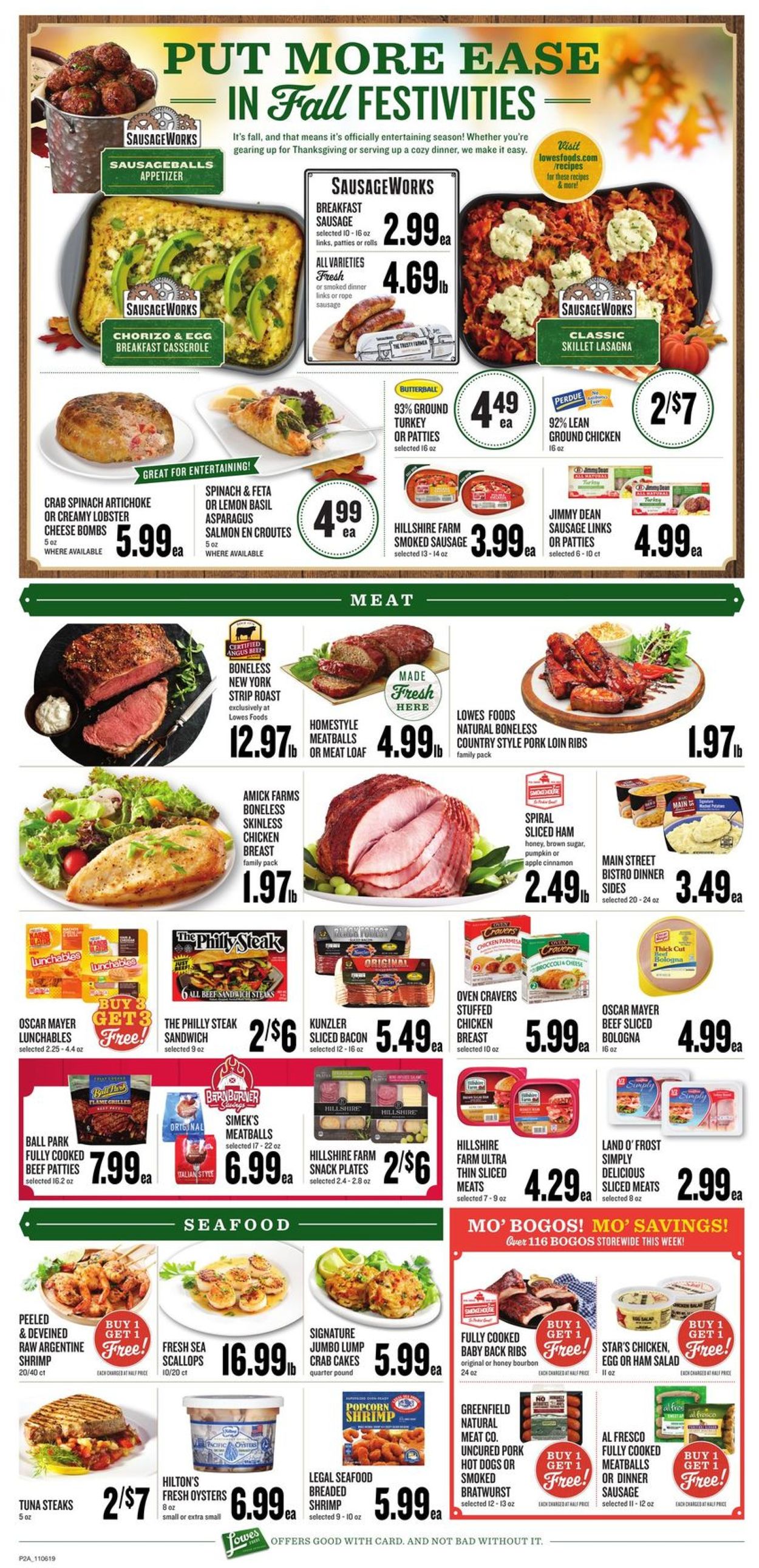 Lowes Foods Weekly Ad Circular - valid 11/06-11/12/2019 (Page 3)