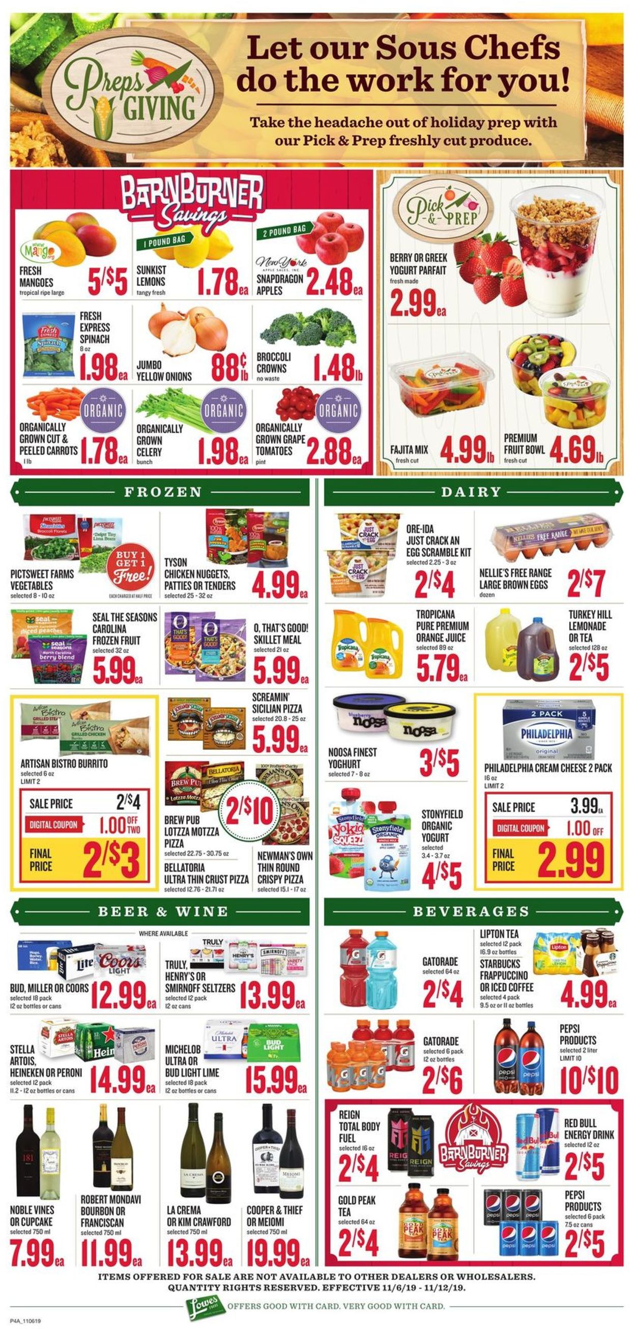 Lowes Foods Weekly Ad Circular - valid 11/06-11/12/2019 (Page 7)