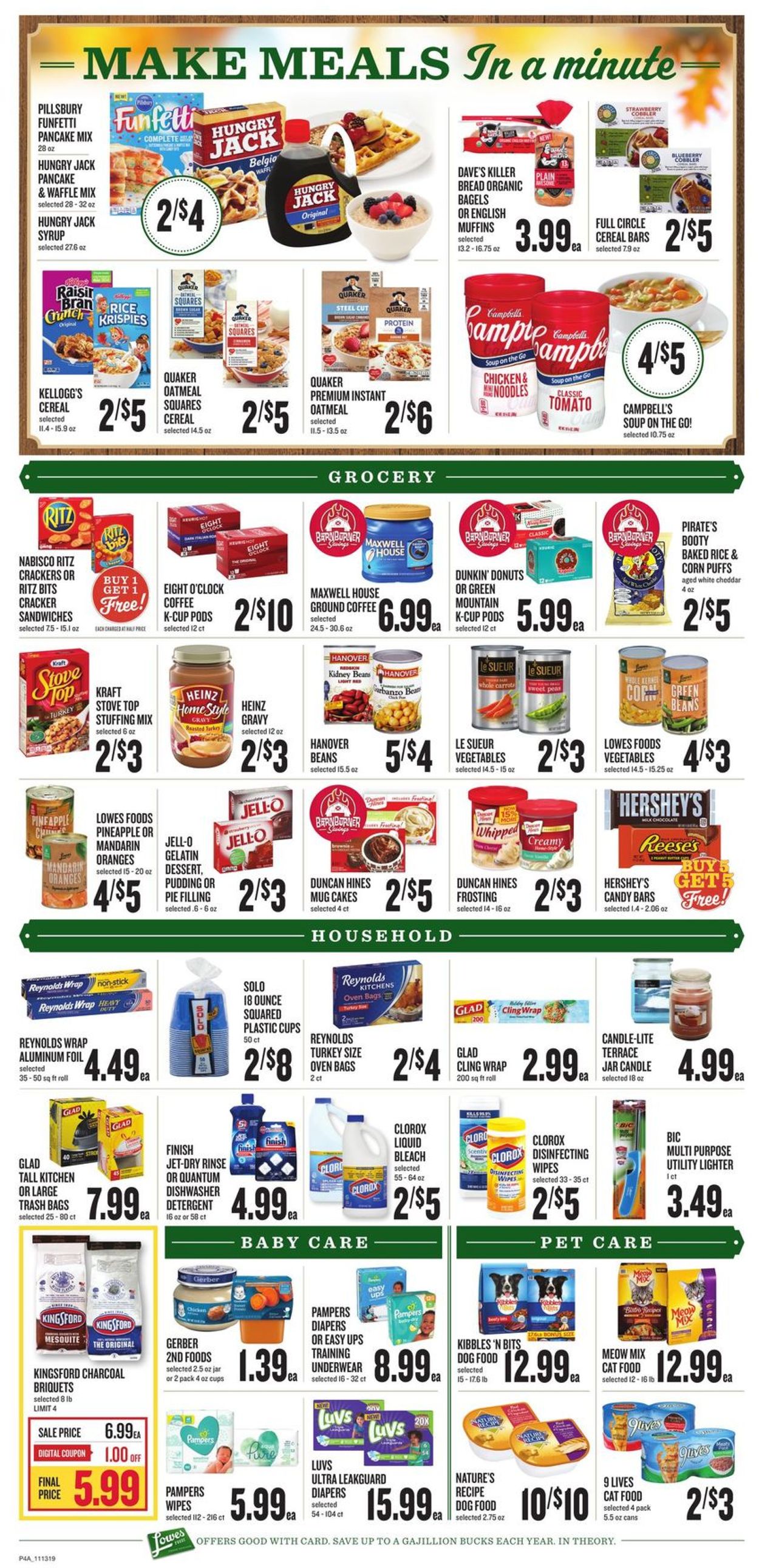 Lowes Foods - Holiday Ad 2019 Weekly Ad Circular - valid 11/13-11/19/2019 (Page 7)