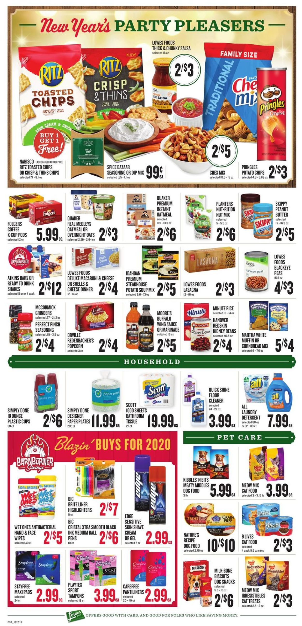 Lowes Foods Weekly Ad Circular - valid 12/27-12/31/2019 (Page 6)