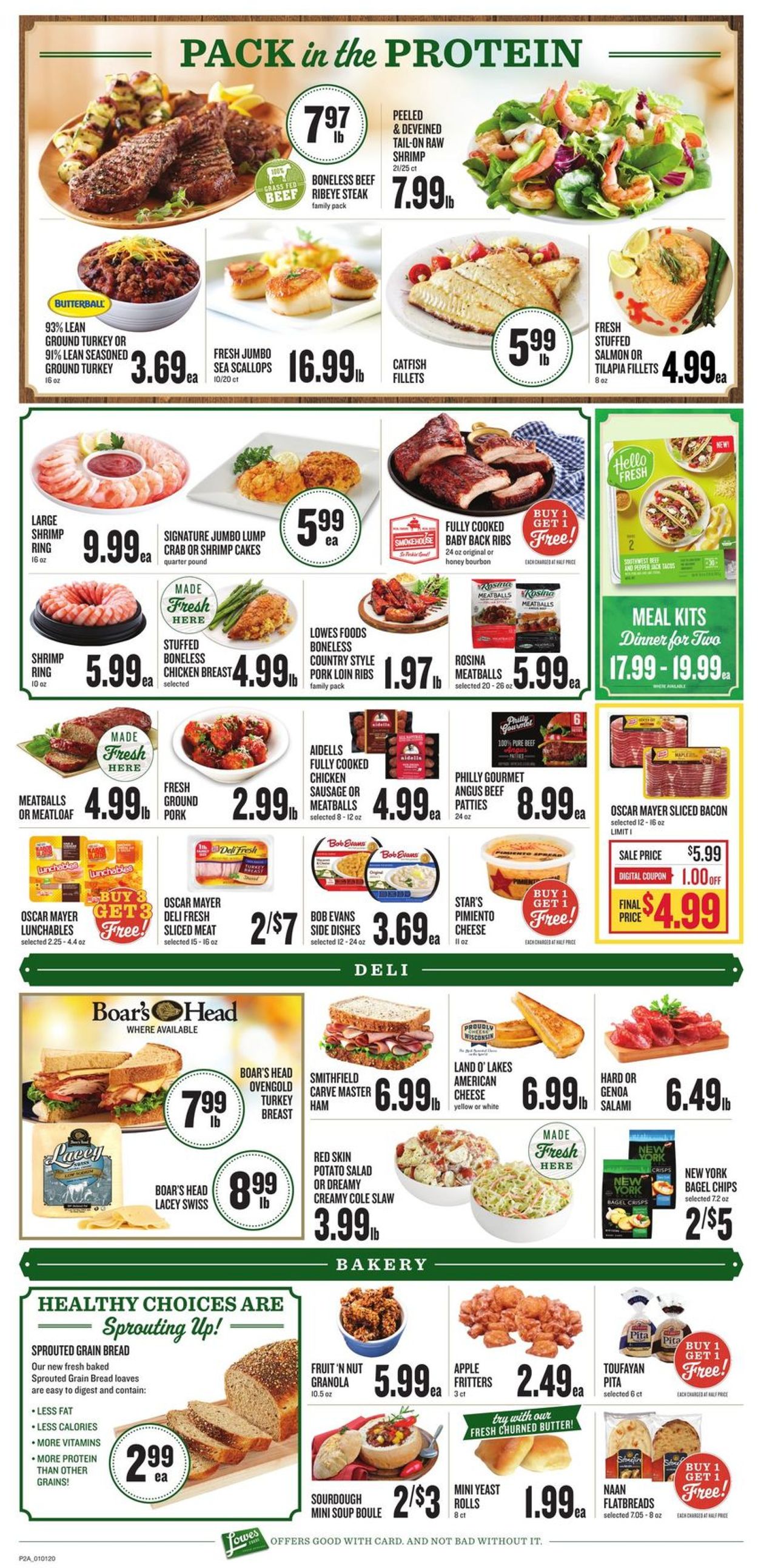Lowes Foods Weekly Ad Circular - valid 01/01-01/07/2020 (Page 4)