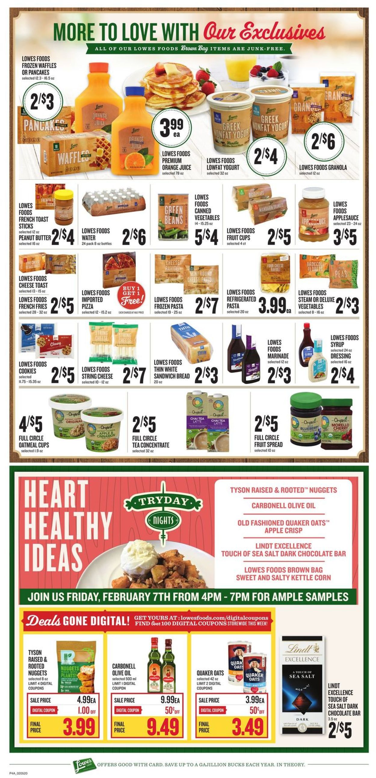 Lowes Foods Weekly Ad Circular - valid 02/05-02/11/2020 (Page 7)
