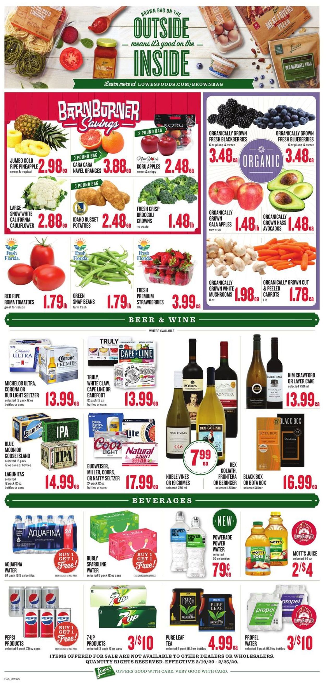 Lowes Foods Weekly Ad Circular - valid 02/19-02/25/2020 (Page 7)