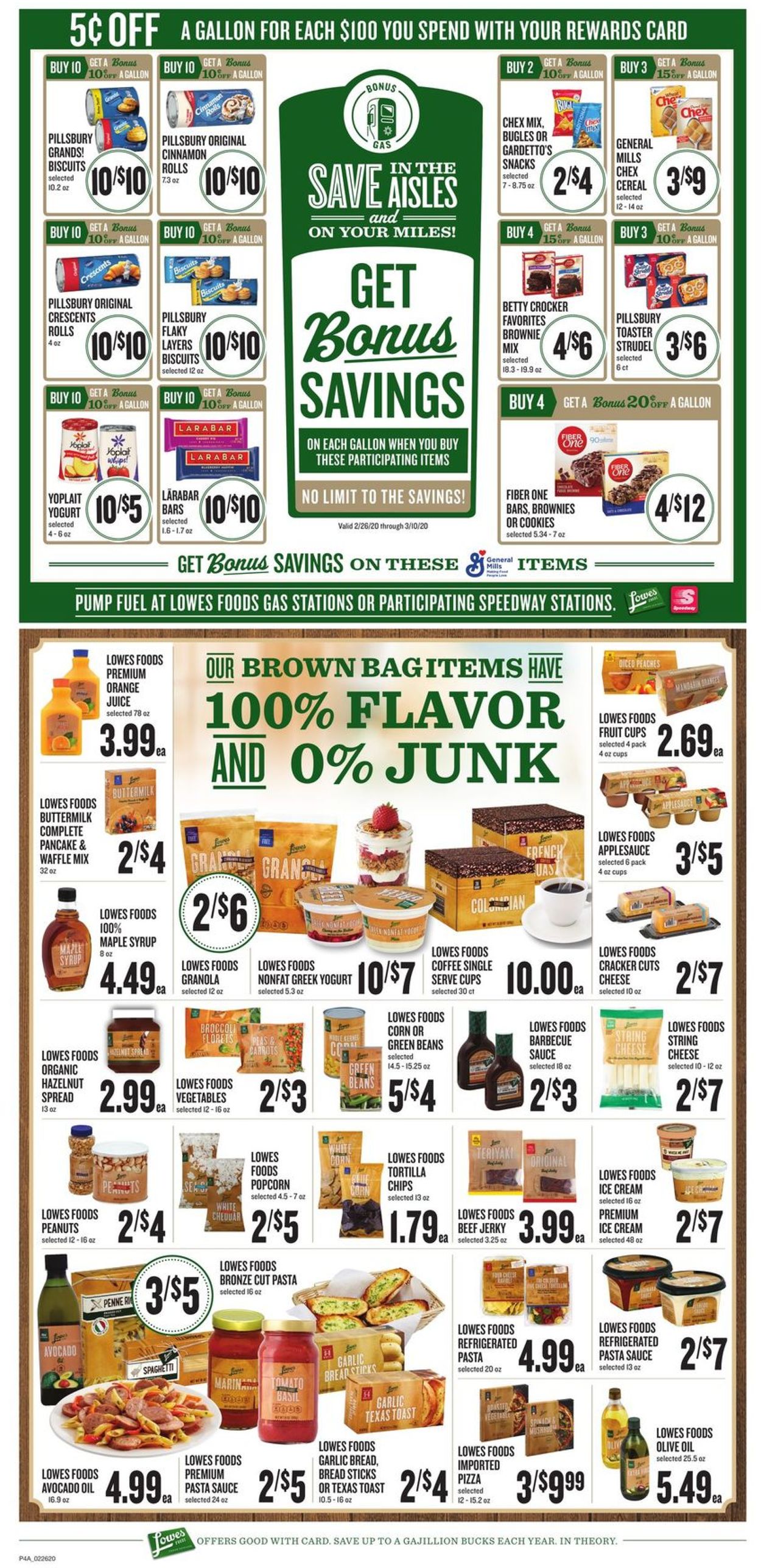 Lowes Foods Weekly Ad Circular - valid 02/26-03/03/2020 (Page 6)