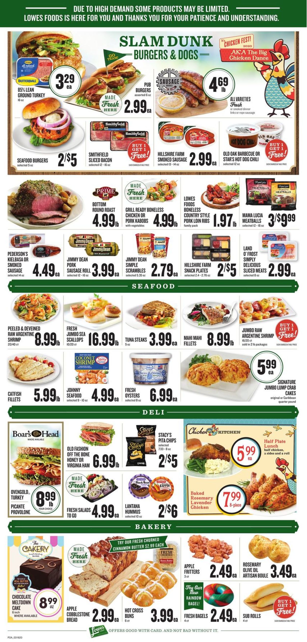 Lowes Foods Weekly Ad Circular - valid 03/18-03/24/2020 (Page 3)