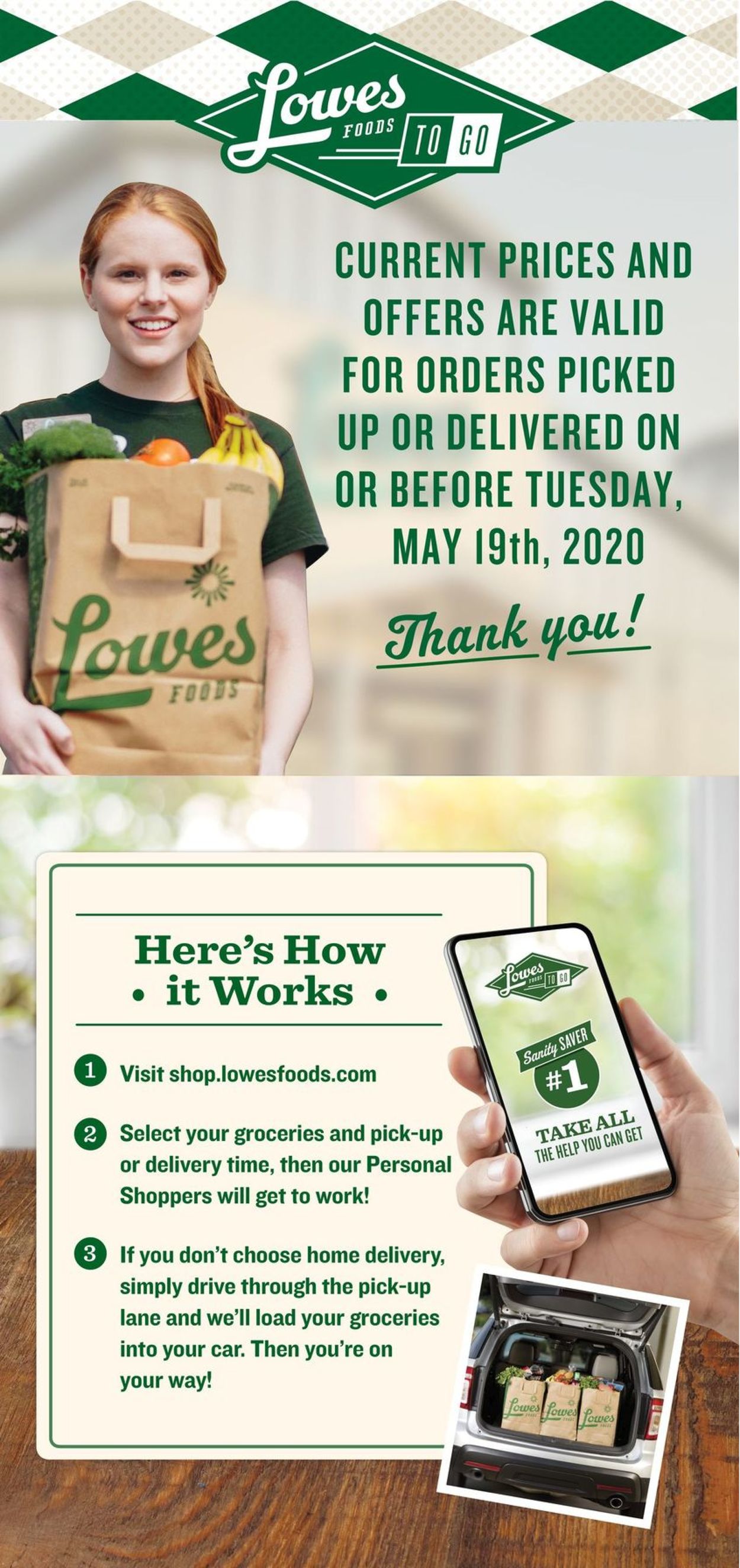 Lowes Foods Weekly Ad Circular - valid 05/13-05/19/2020 (Page 4)
