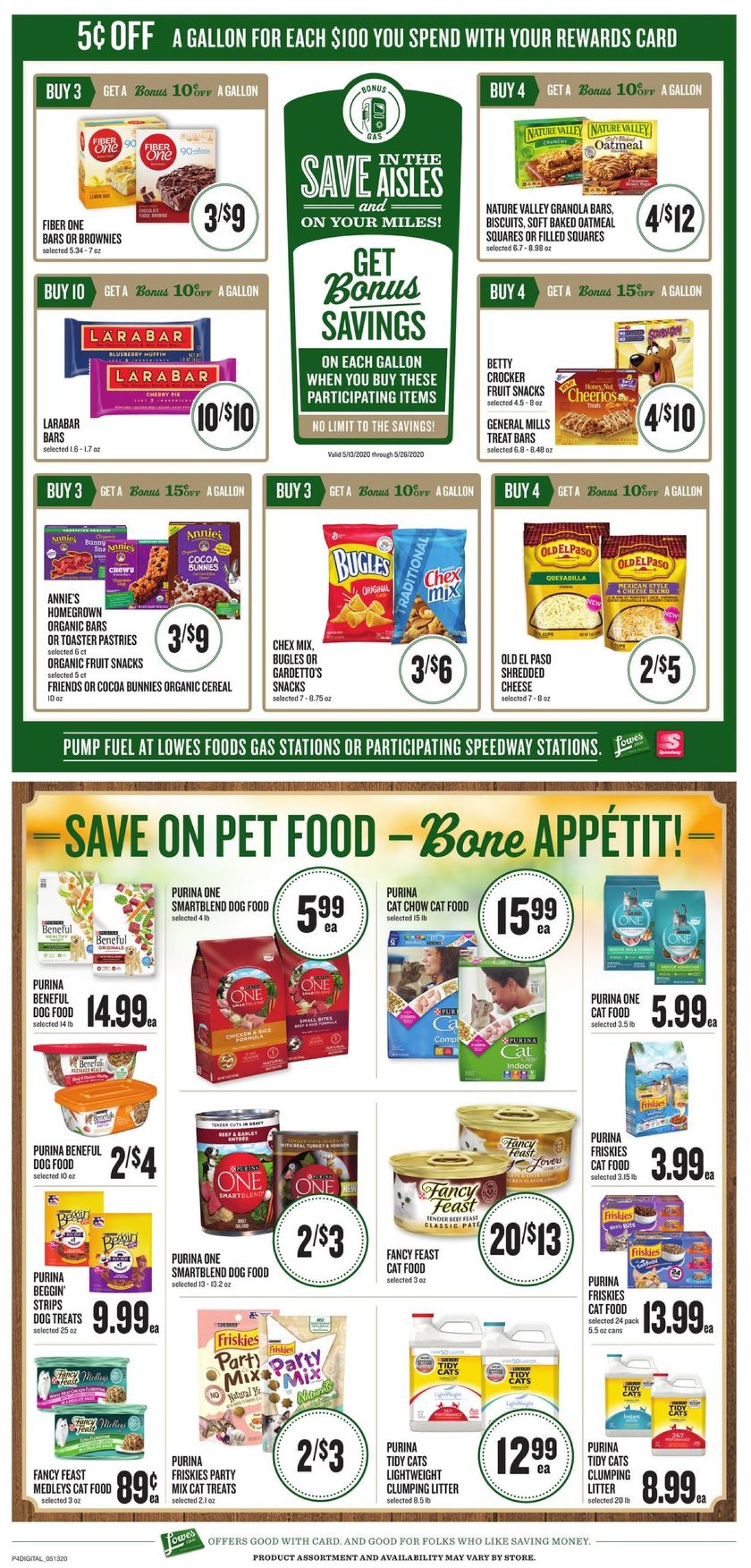 Lowes Foods Weekly Ad Circular - valid 05/13-05/19/2020 (Page 7)