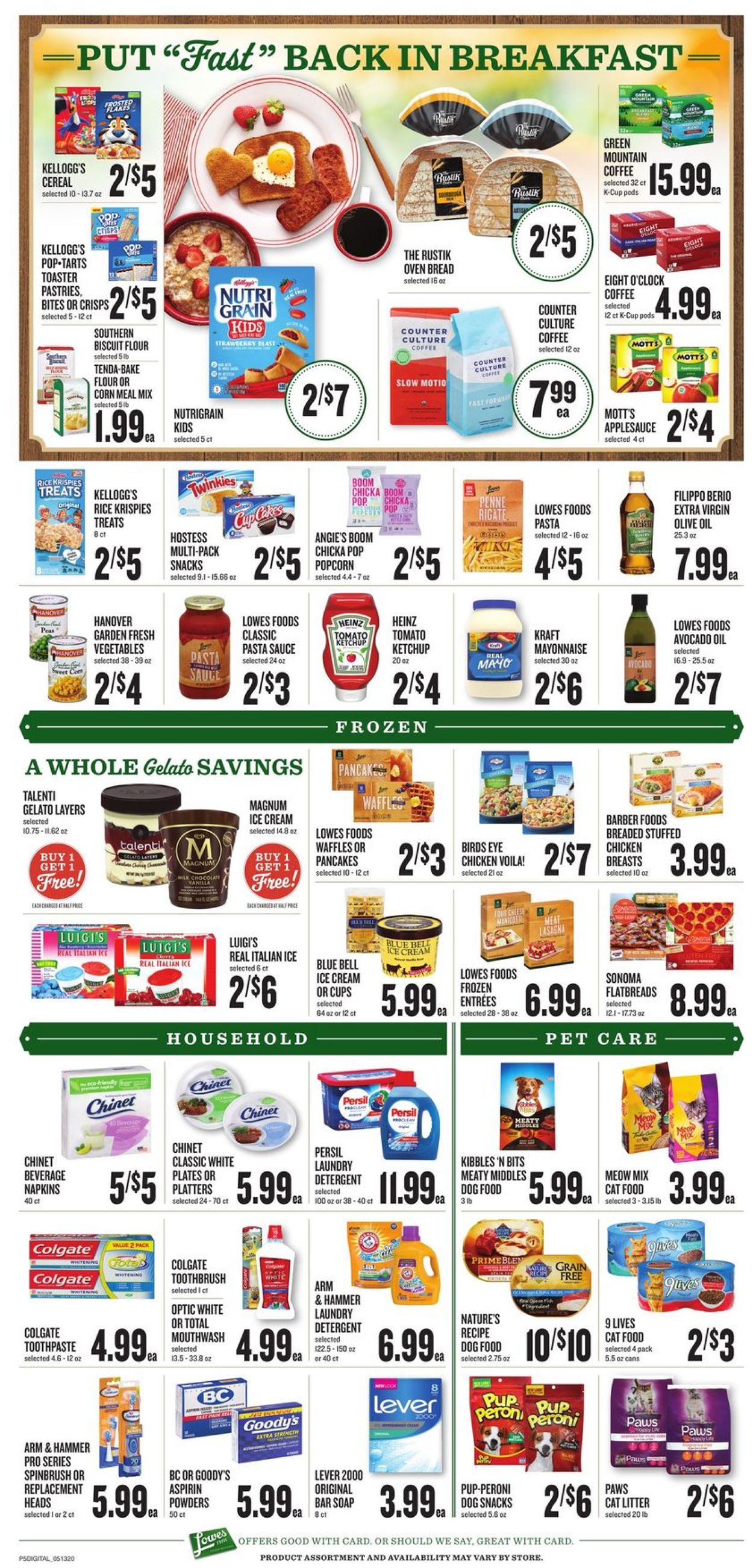 Lowes Foods Weekly Ad Circular - valid 05/13-05/19/2020 (Page 9)