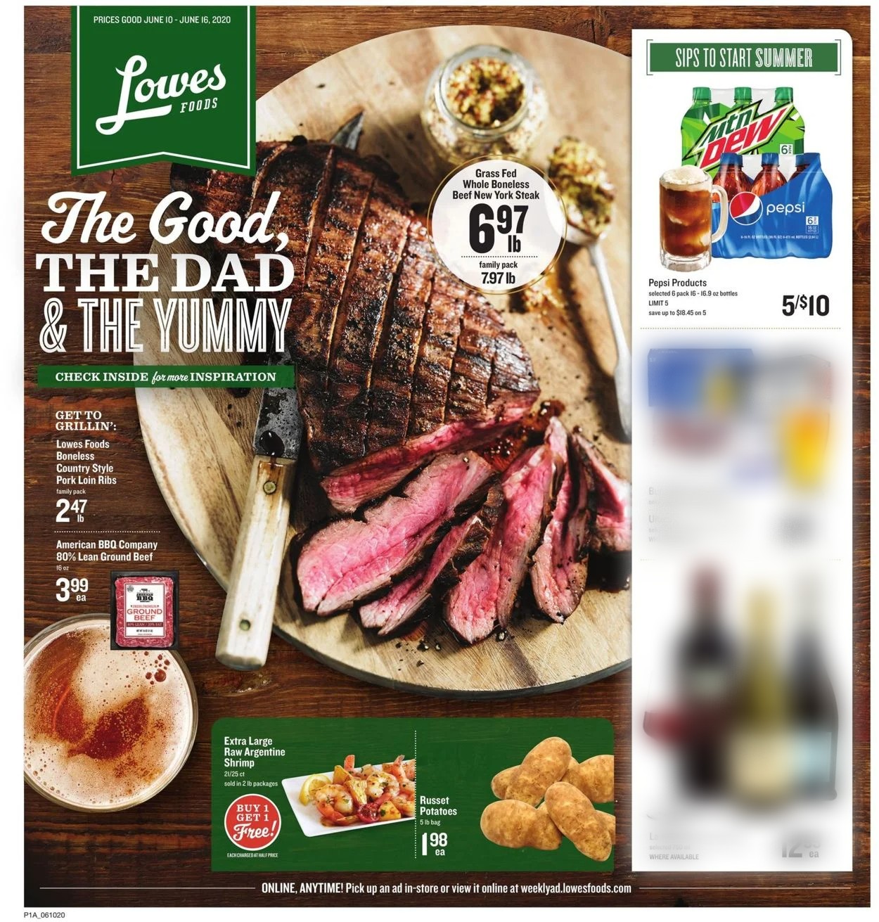 Lowes Foods Weekly Ad Circular - valid 06/10-06/16/2020
