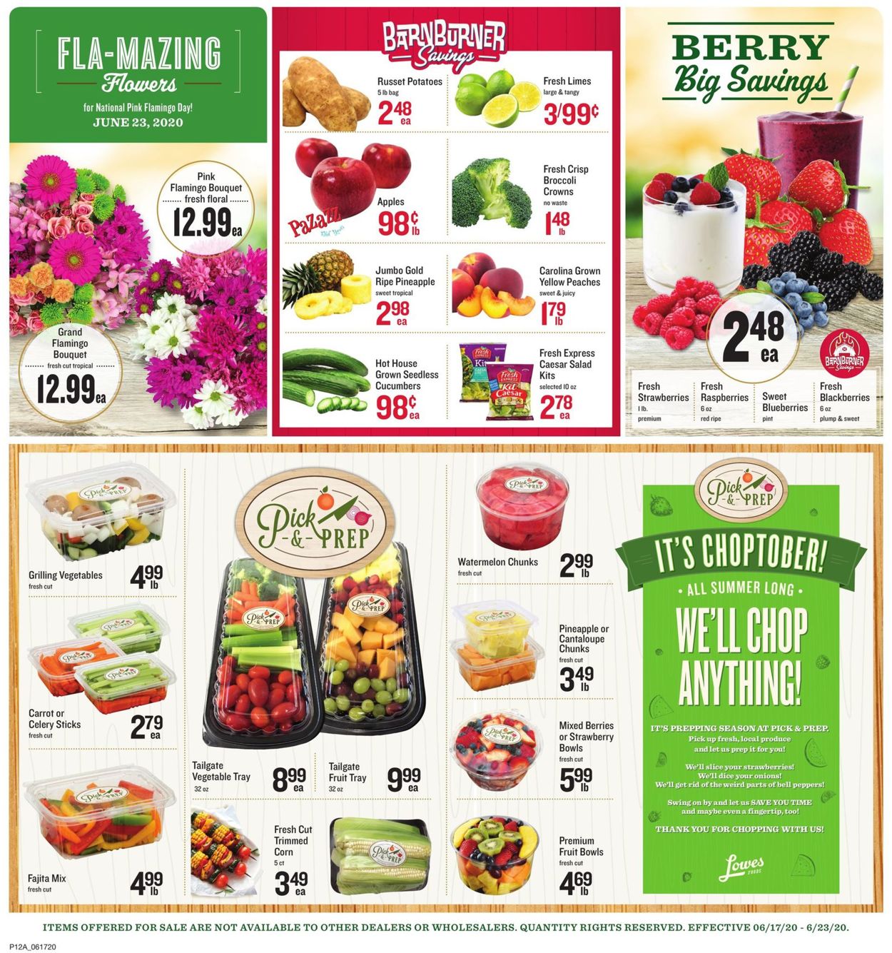 Lowes Foods Weekly Ad Circular - valid 06/17-06/23/2020 (Page 12)