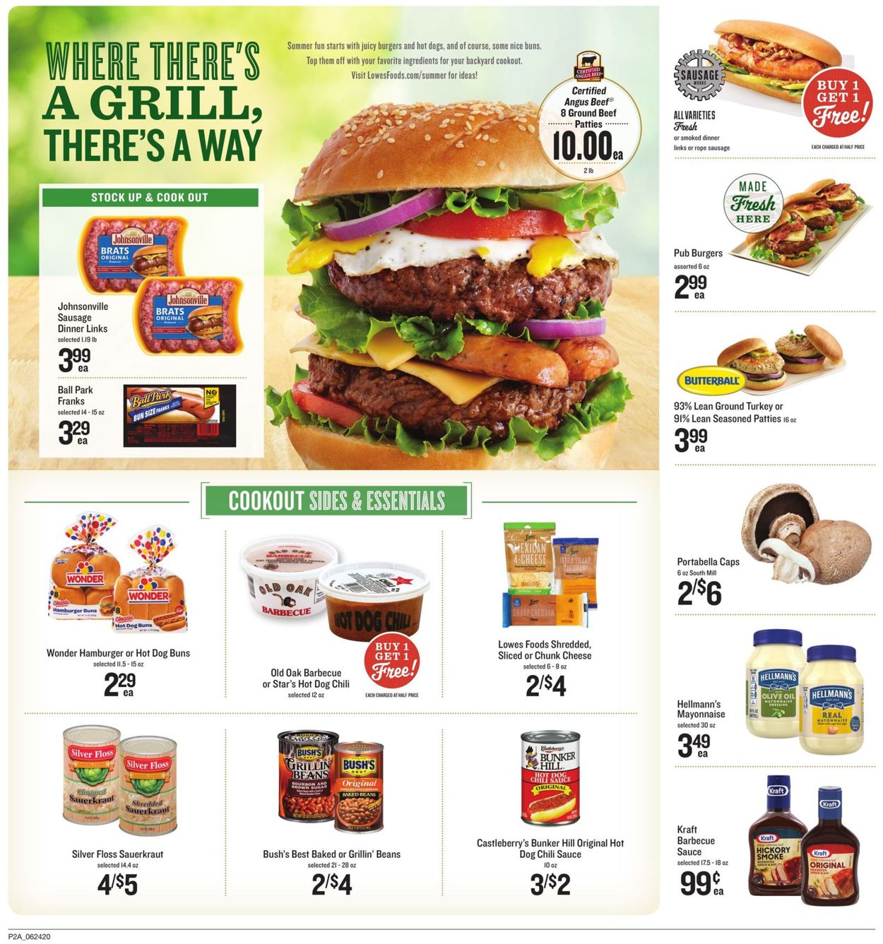 Lowes Foods Weekly Ad Circular - valid 06/24-06/30/2020 (Page 2)