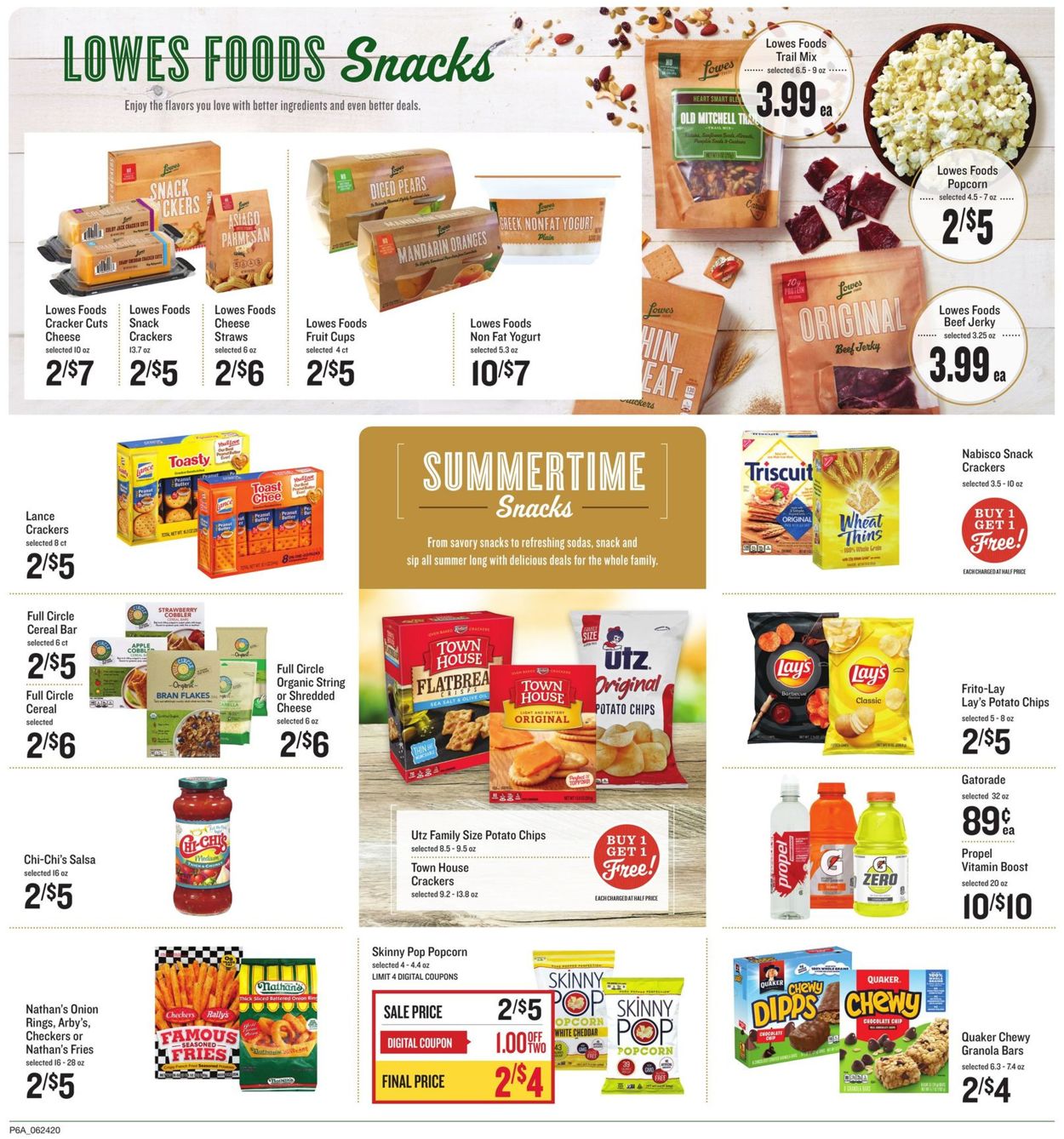 Lowes Foods Weekly Ad Circular - valid 06/24-06/30/2020 (Page 8)