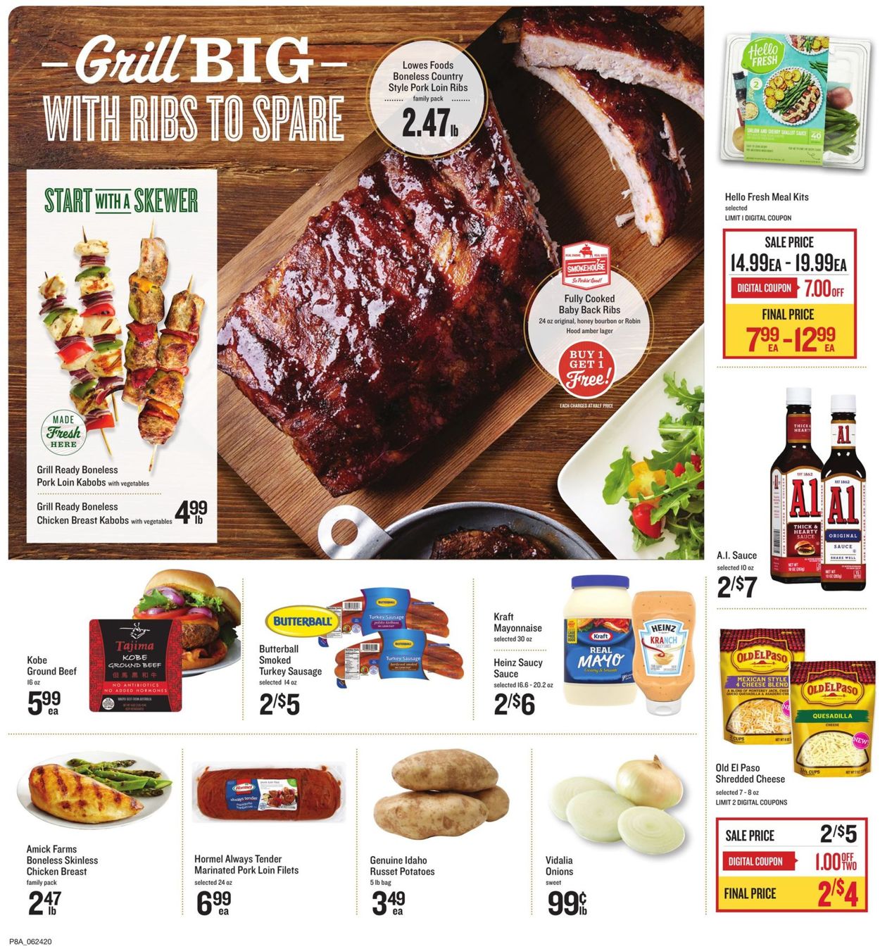 Lowes Foods Weekly Ad Circular - valid 06/24-06/30/2020 (Page 10)
