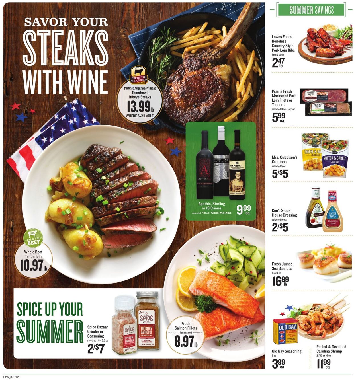 Lowes Foods Weekly Ad Circular - valid 07/01-07/07/2020 (Page 2)