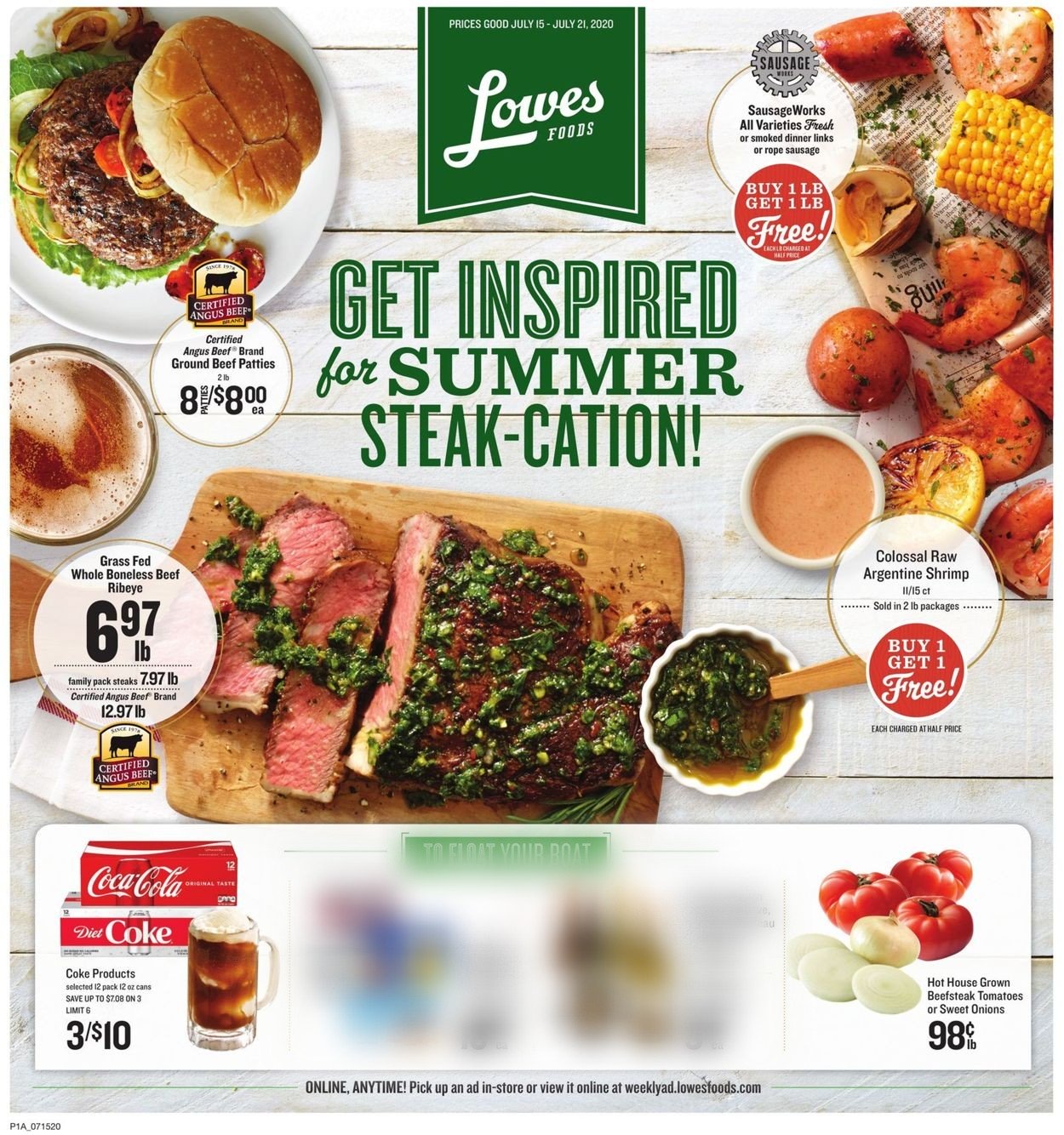 Lowes Foods Weekly Ad Circular - valid 07/15-07/21/2020
