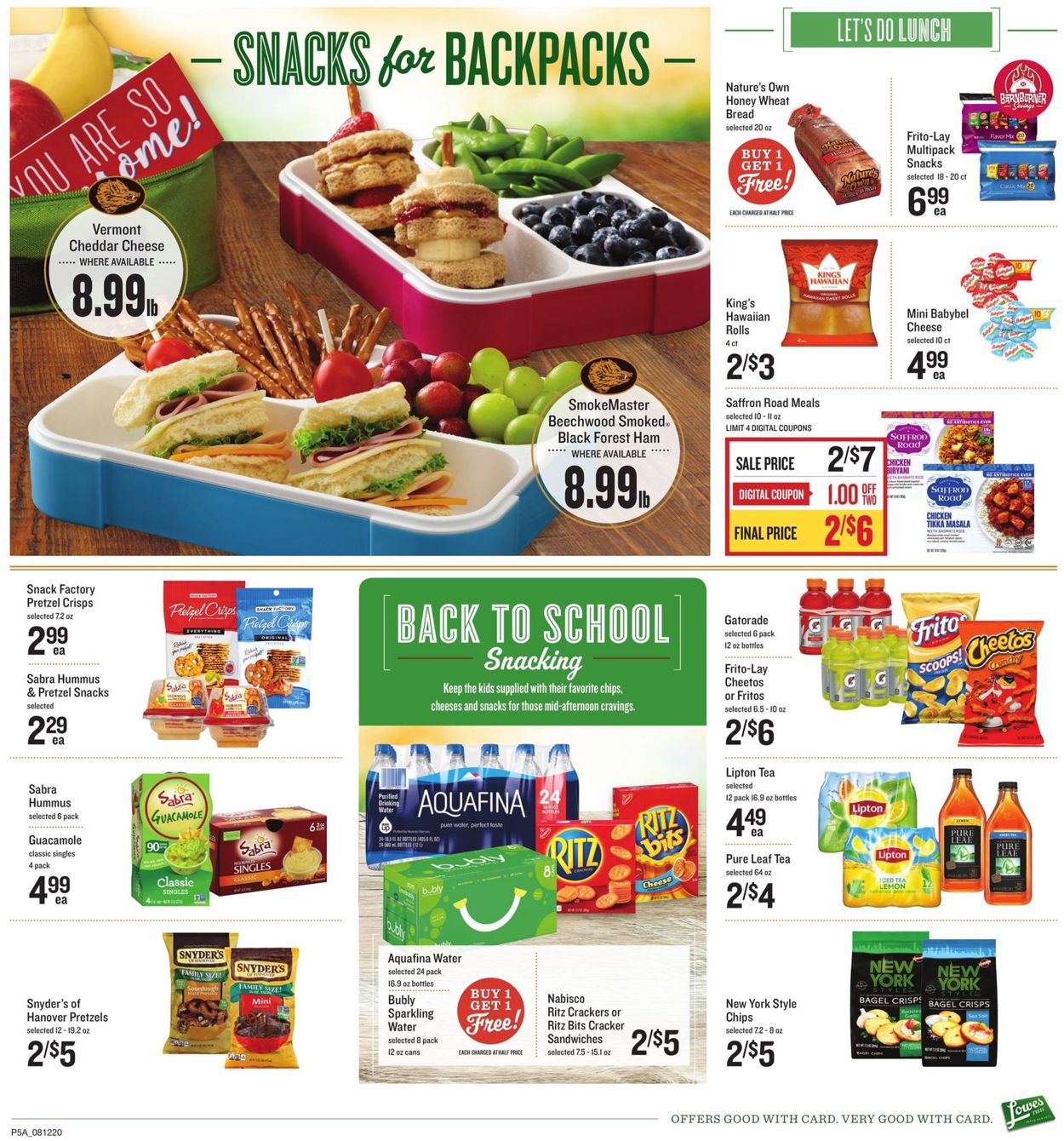 Lowes Foods Weekly Ad Circular - valid 08/12-08/18/2020 (Page 6)