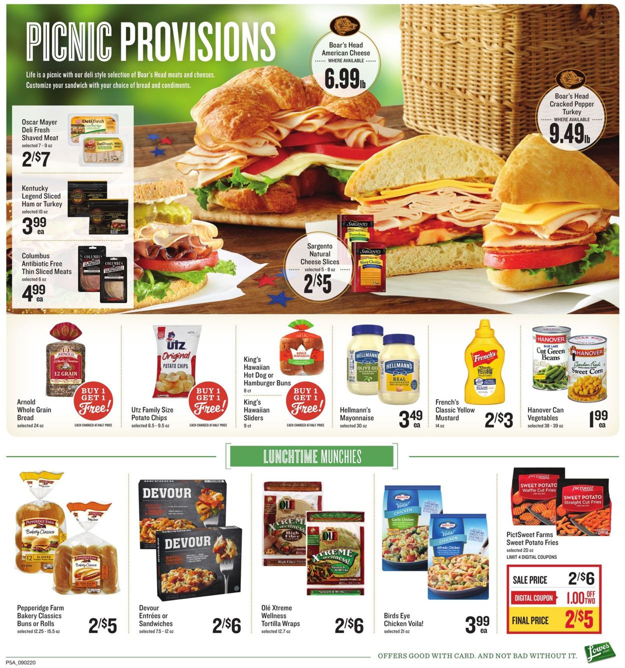 Lowes Foods Weekly Ad Circular - valid 09/02-09/08/2020 (Page 7)