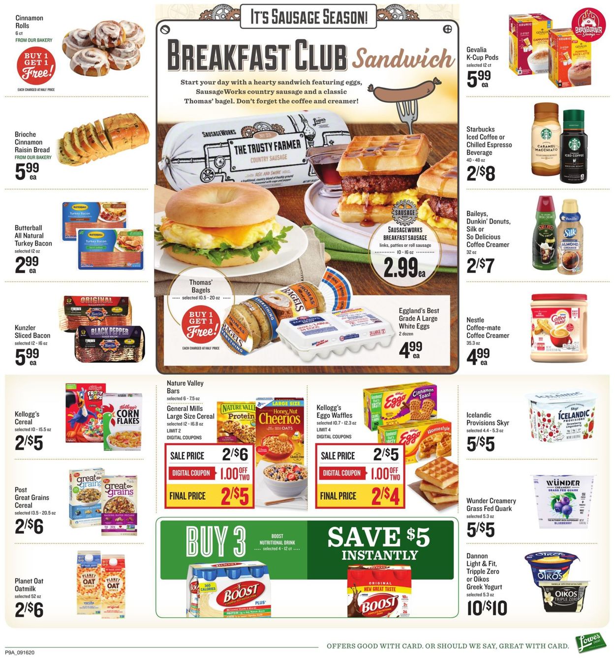 Lowes Foods Weekly Ad Circular - valid 09/16-09/22/2020 (Page 12)