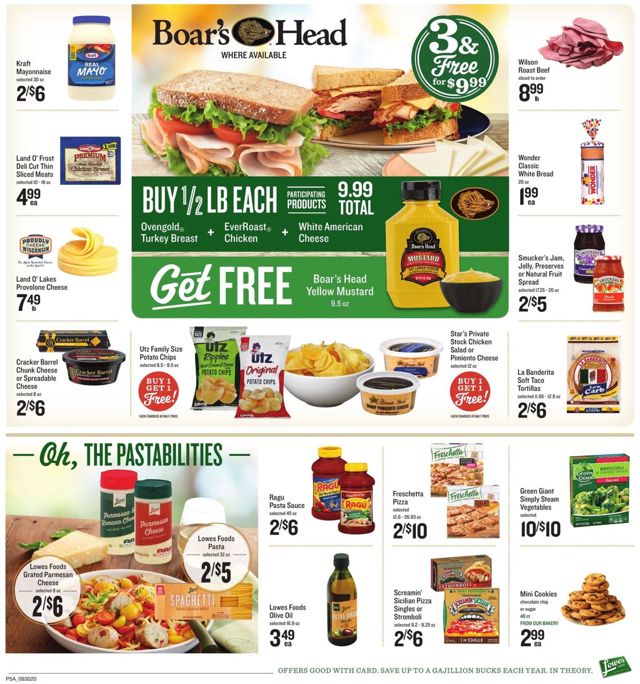 Lowes Foods Weekly Ad Circular - valid 09/30-10/06/2020 (Page 7)