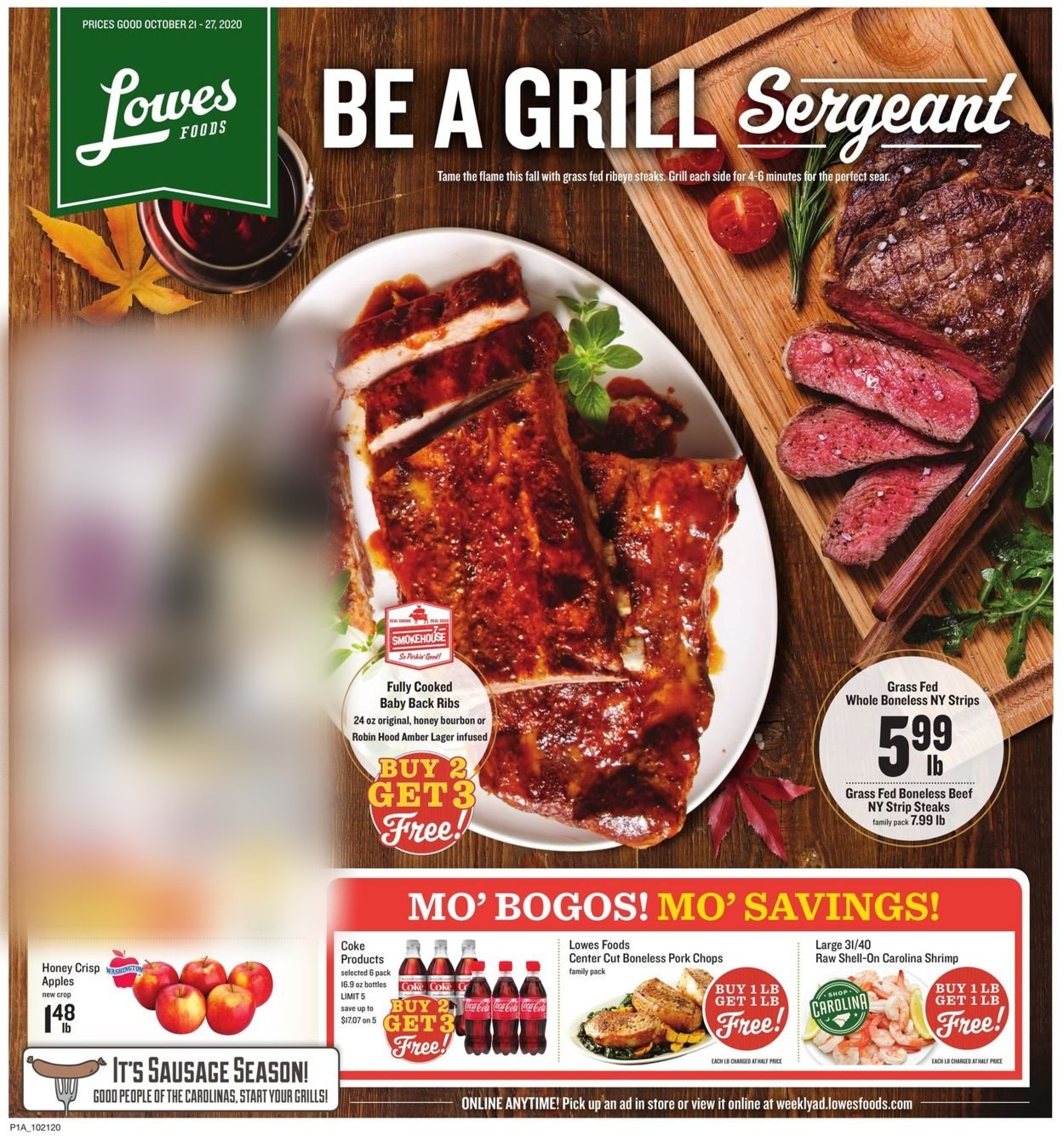 Lowes Foods Weekly Ad Circular - valid 10/21-10/27/2020