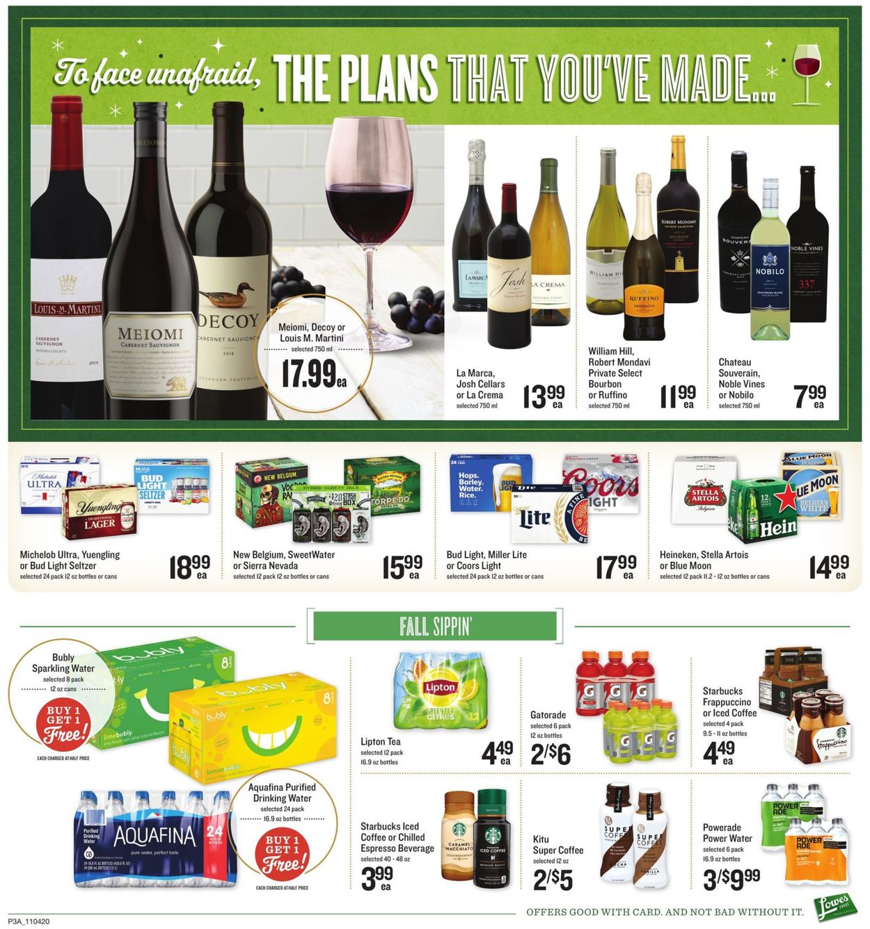 Lowes Foods Weekly Ad Circular - valid 11/04-11/10/2020 (Page 3)