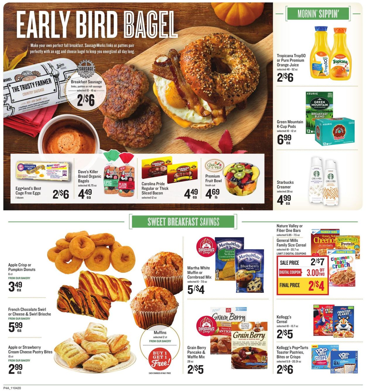Lowes Foods Weekly Ad Circular - valid 11/04-11/10/2020 (Page 4)