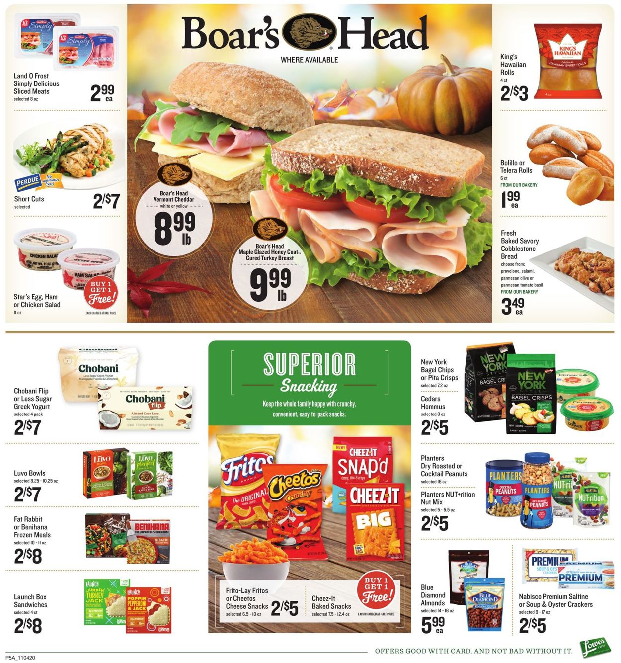 Lowes Foods Weekly Ad Circular - valid 11/04-11/10/2020 (Page 6)