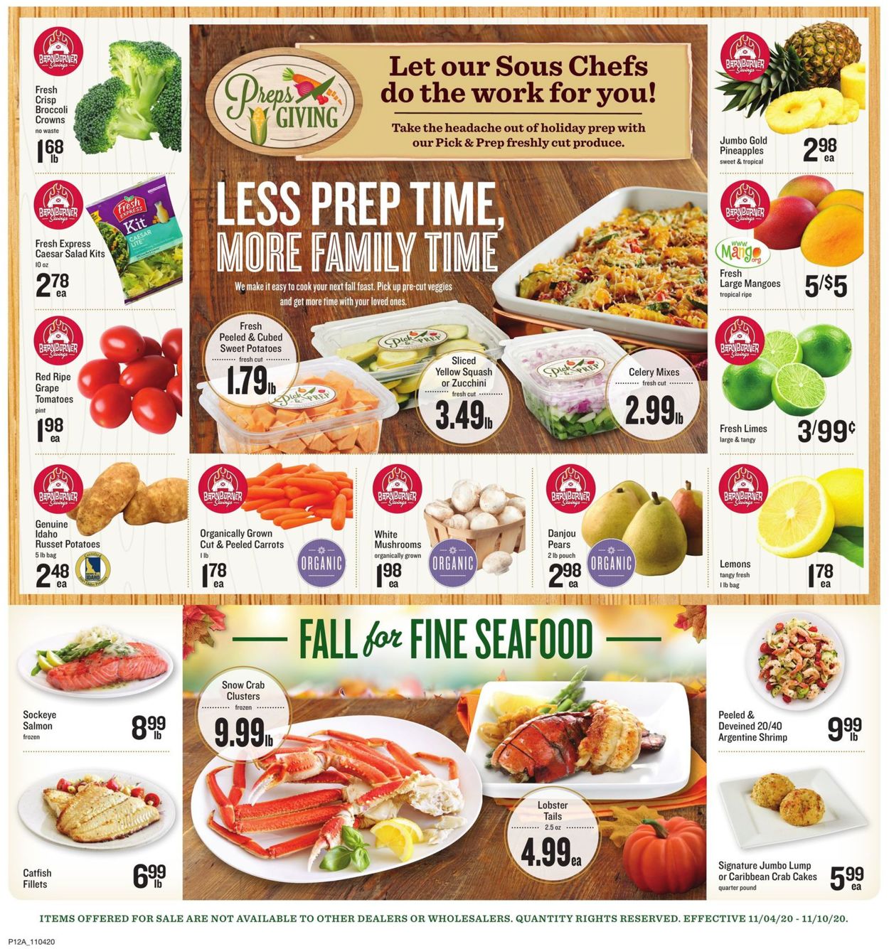 Lowes Foods Weekly Ad Circular - valid 11/04-11/10/2020 (Page 16)