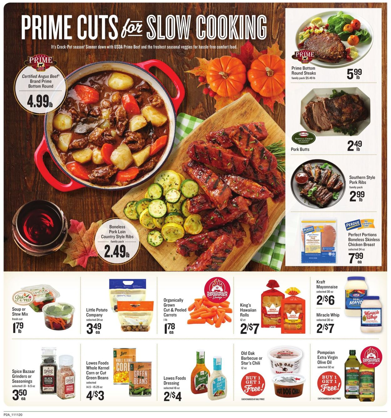 Lowes Foods Weekly Ad Circular - valid 11/11-11/17/2020 (Page 2)