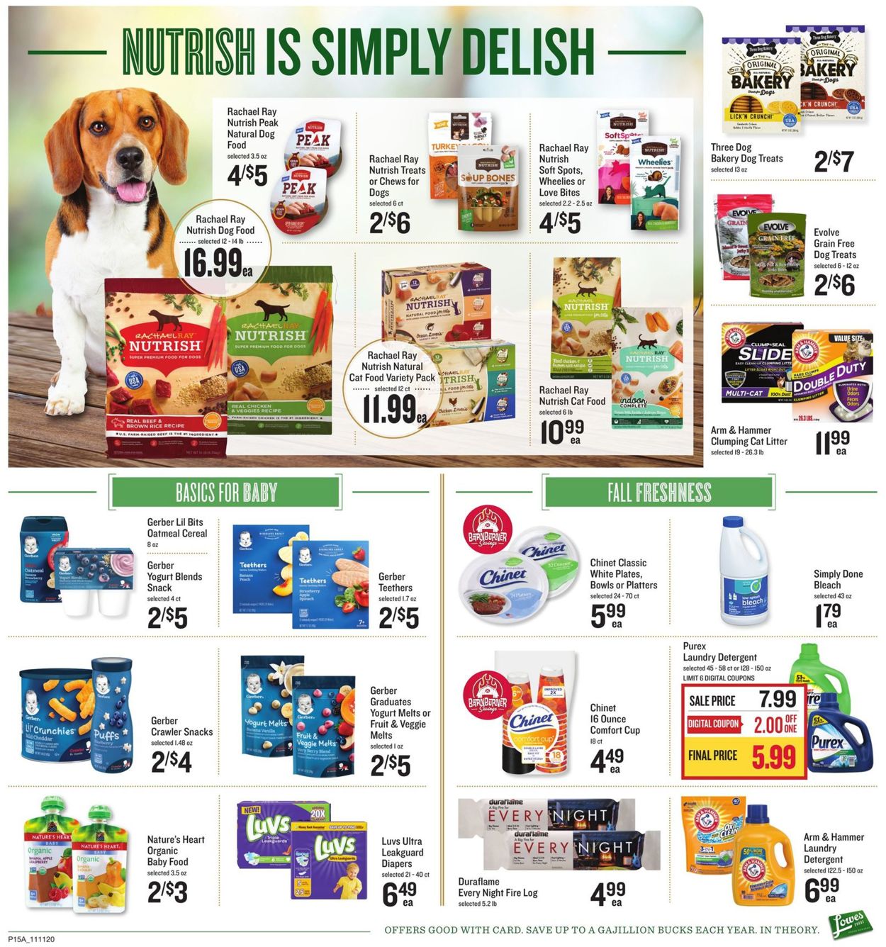 Lowes Foods Weekly Ad Circular - valid 11/11-11/17/2020 (Page 21)