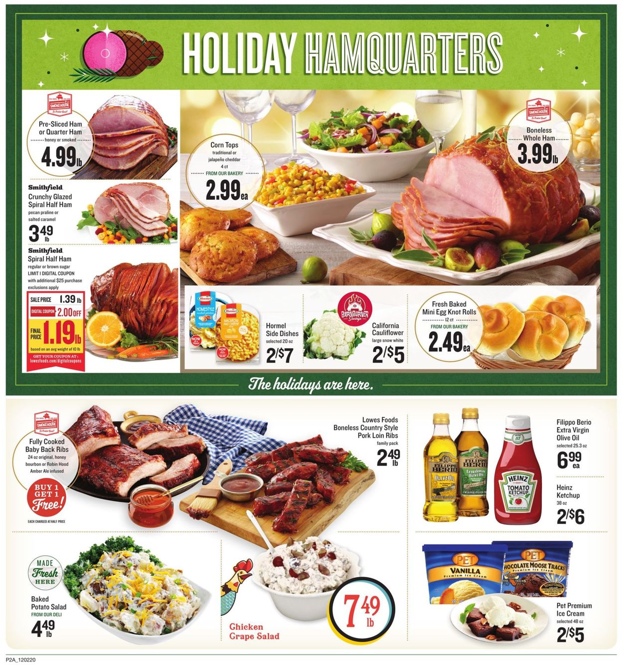 Lowes Foods Weekly Ad Circular - valid 12/02-12/08/2020 (Page 2)