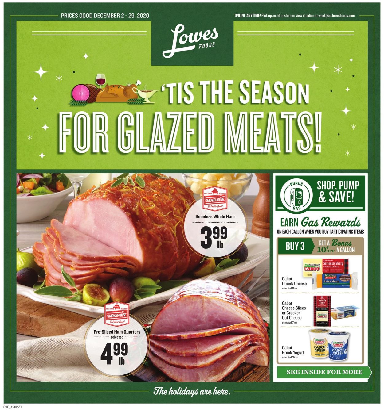 Lowes Foods Weekly Ad Circular - valid 12/02-12/29/2020