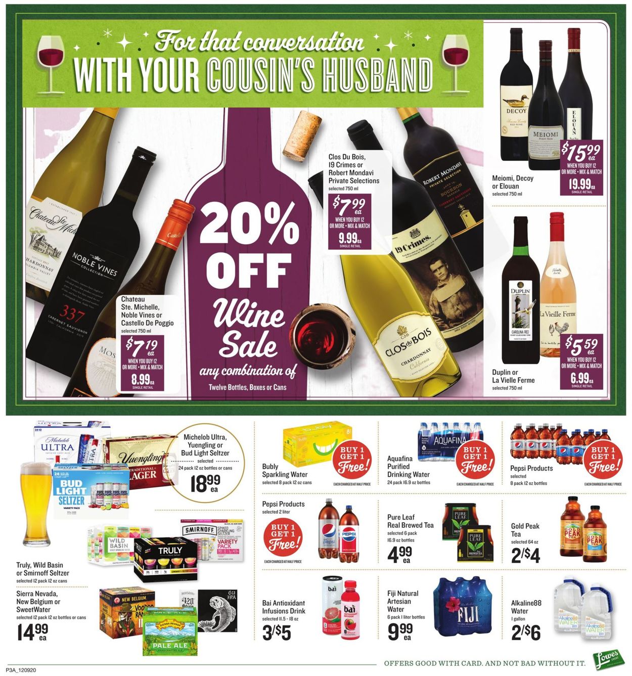 Lowes Foods Weekly Ad Circular - valid 12/09-12/15/2020 (Page 4)