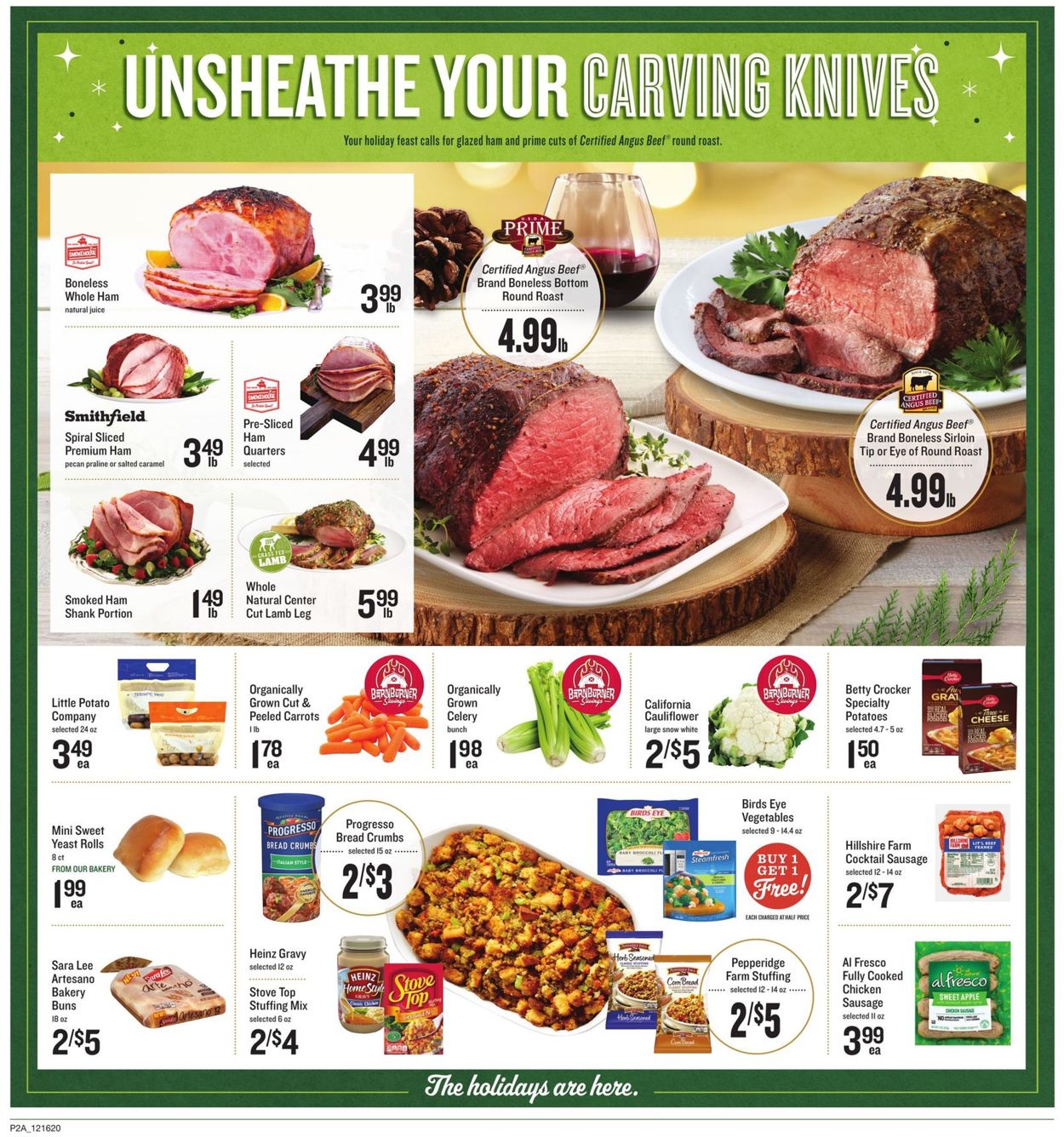Lowes Foods Holidays 2020 Weekly Ad Circular - valid 12/16-12/24/2020 (Page 2)
