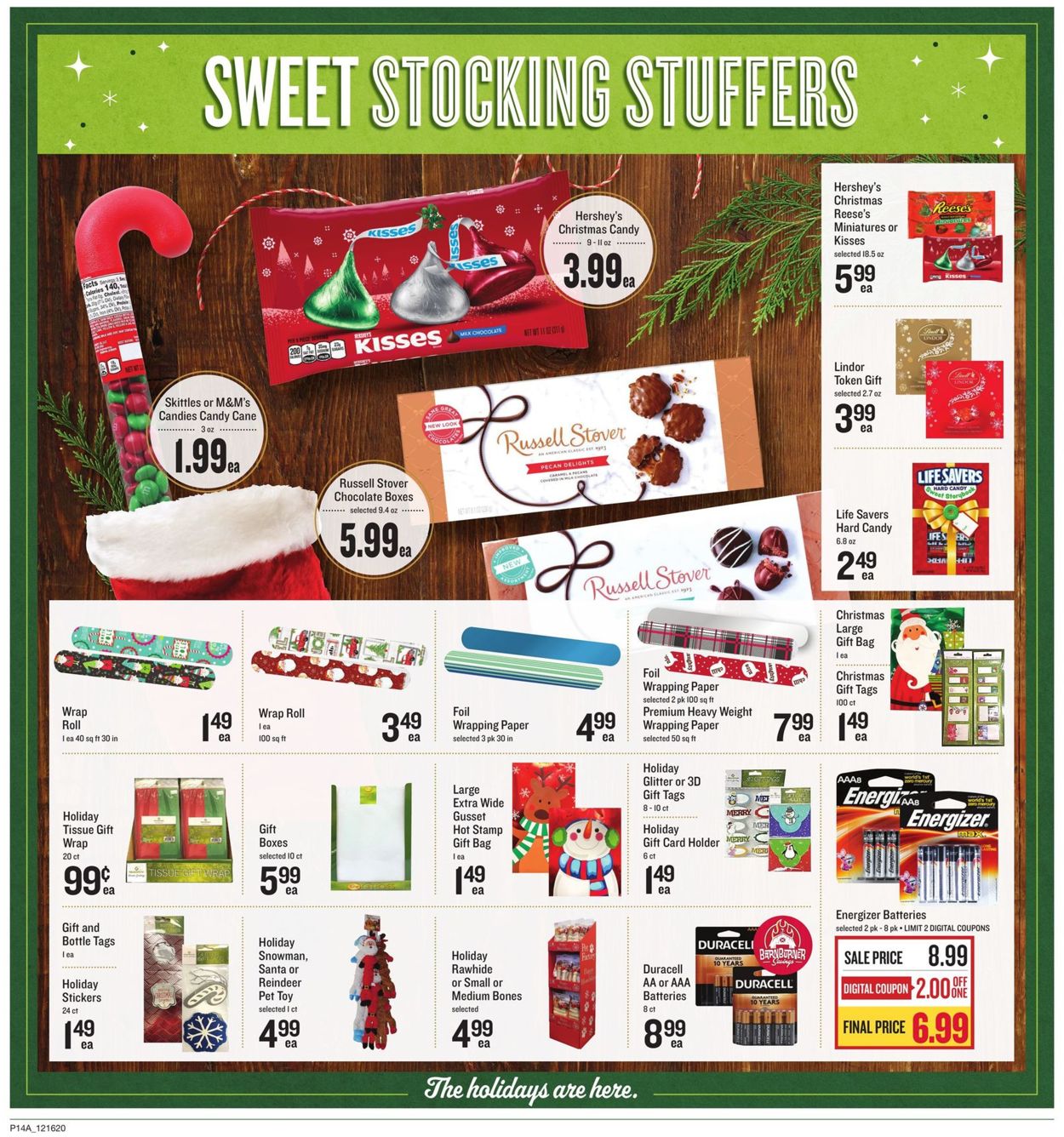Lowes Foods Holidays 2020 Weekly Ad Circular - valid 12/16-12/24/2020 (Page 20)