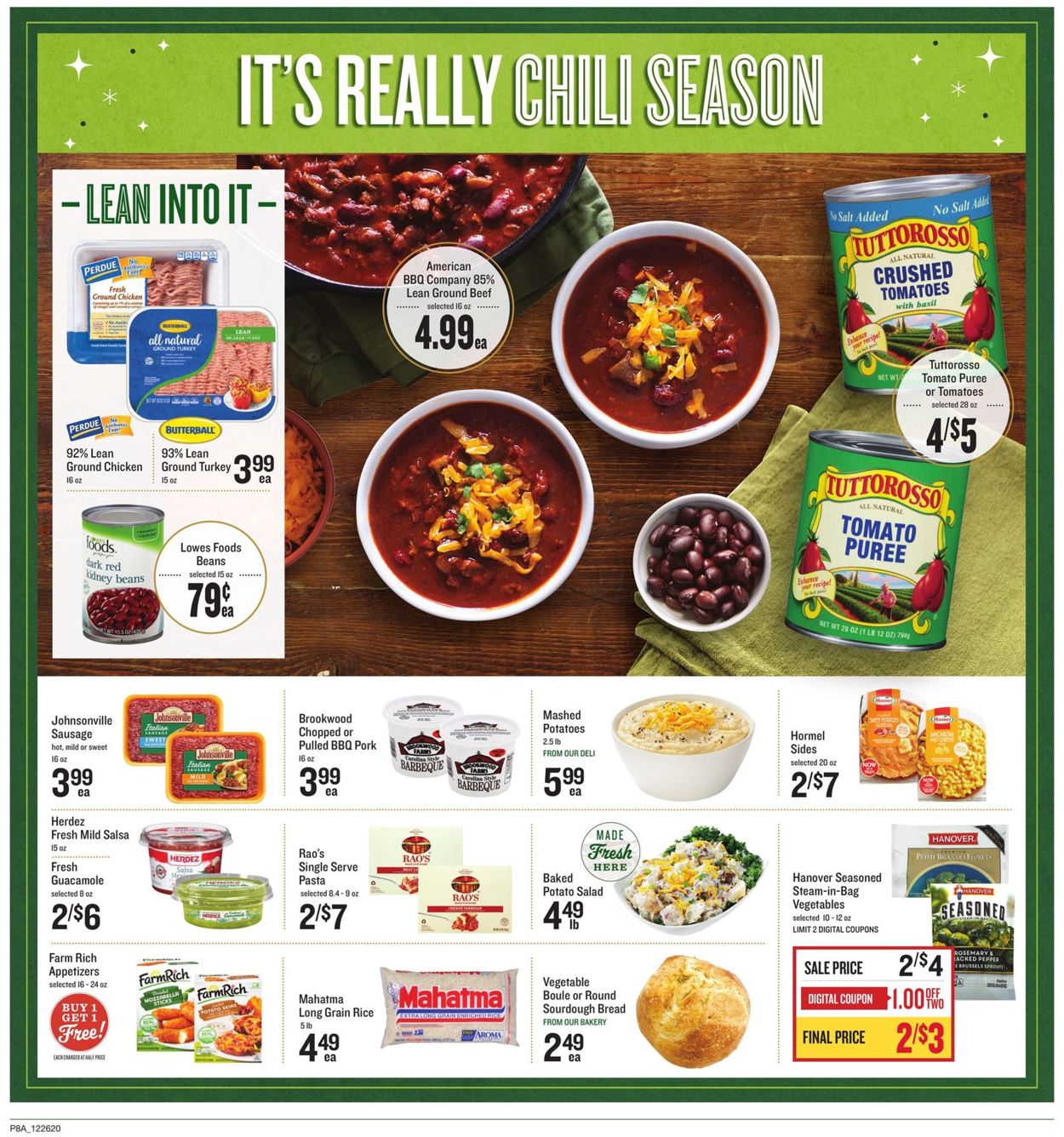 Lowes Foods Weekly Ad Circular - valid 12/26-01/05/2021 (Page 8)