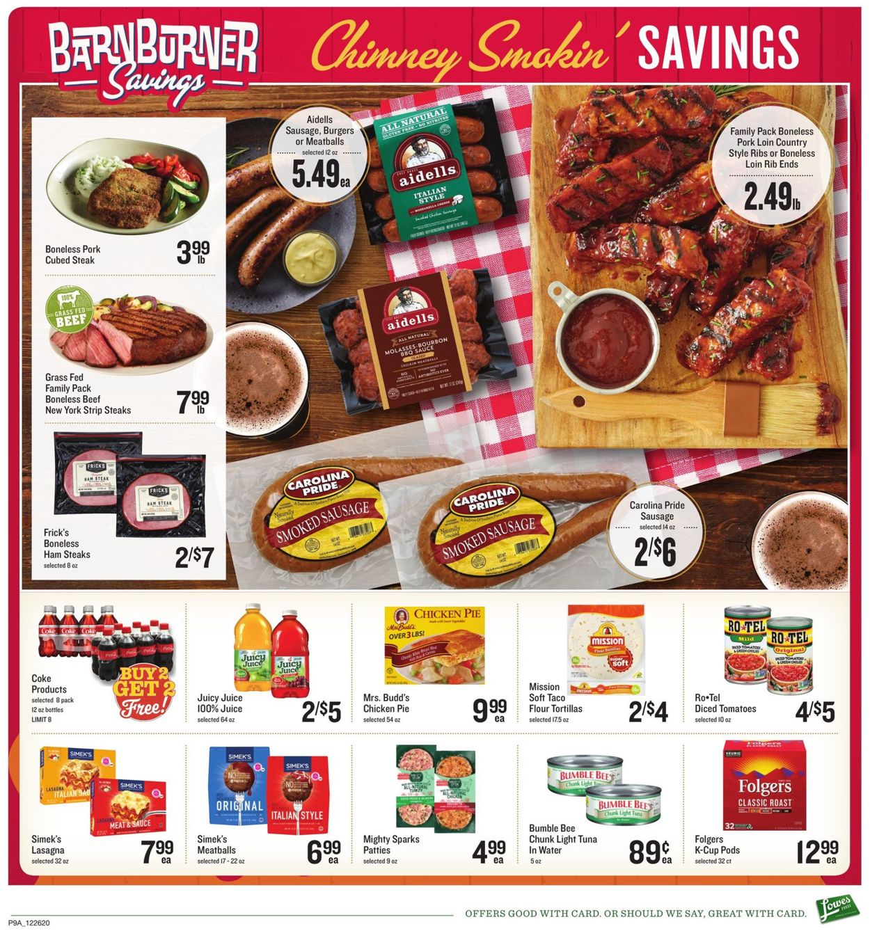 Lowes Foods Weekly Ad Circular - valid 12/26-01/05/2021 (Page 9)