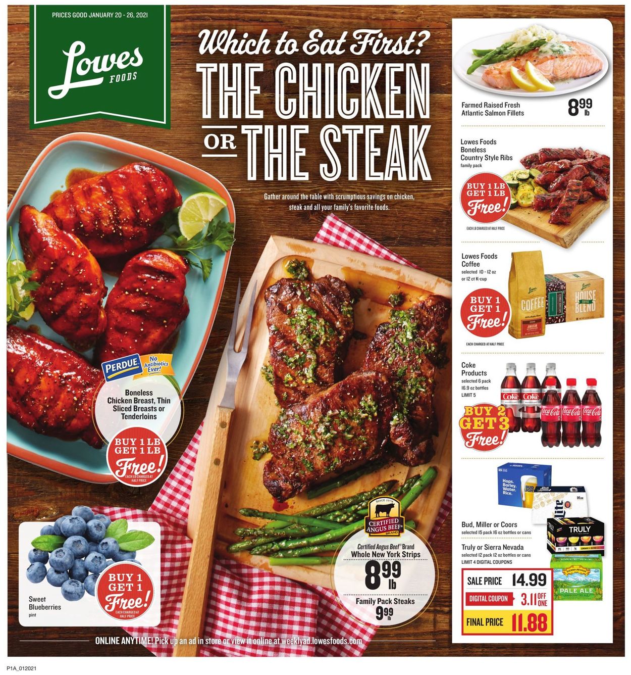 Lowes Foods Weekly Ad Circular - valid 01/20-01/26/2021