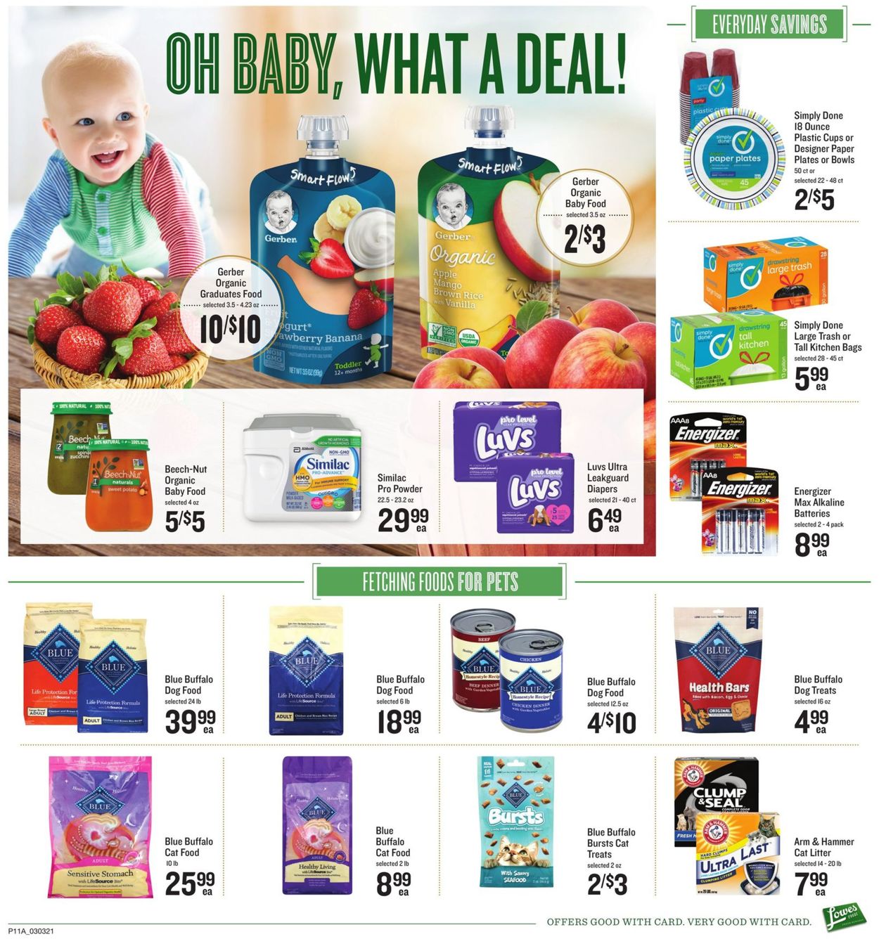 Lowes Foods Weekly Ad Circular - valid 03/03-03/09/2021 (Page 14)