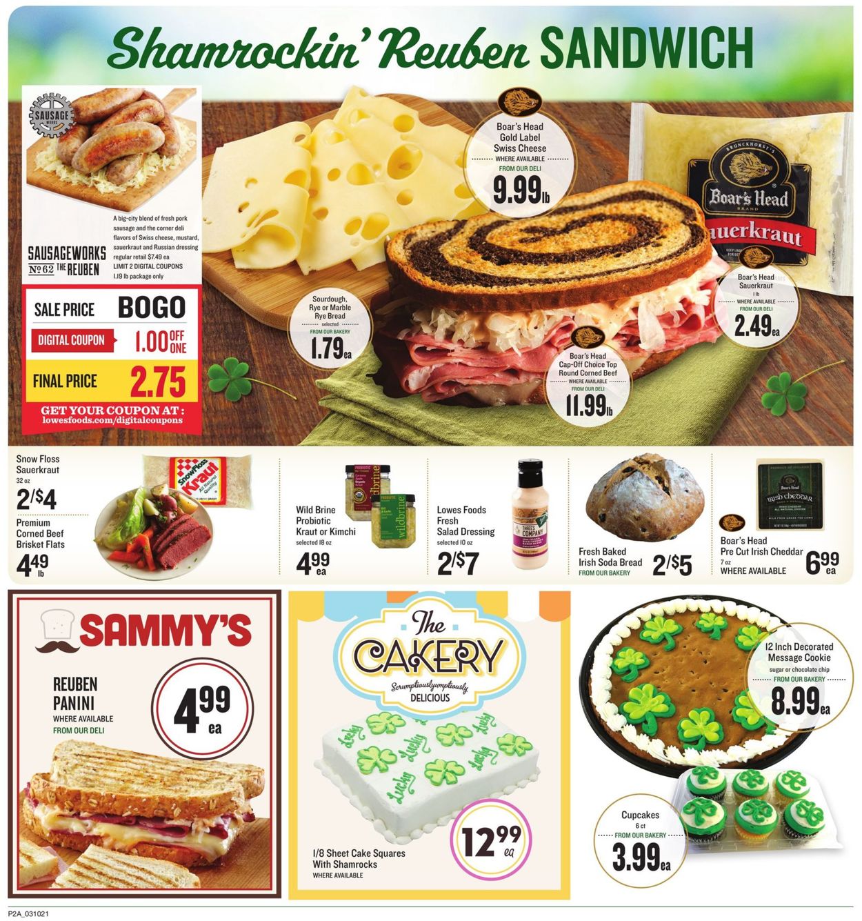 Lowes Foods Weekly Ad Circular - valid 03/10-03/16/2021 (Page 2)