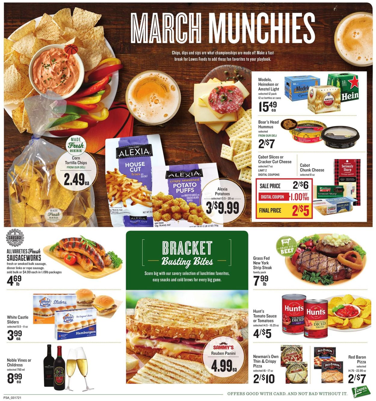 Lowes Foods Weekly Ad Circular - valid 03/17-03/23/2021 (Page 4)