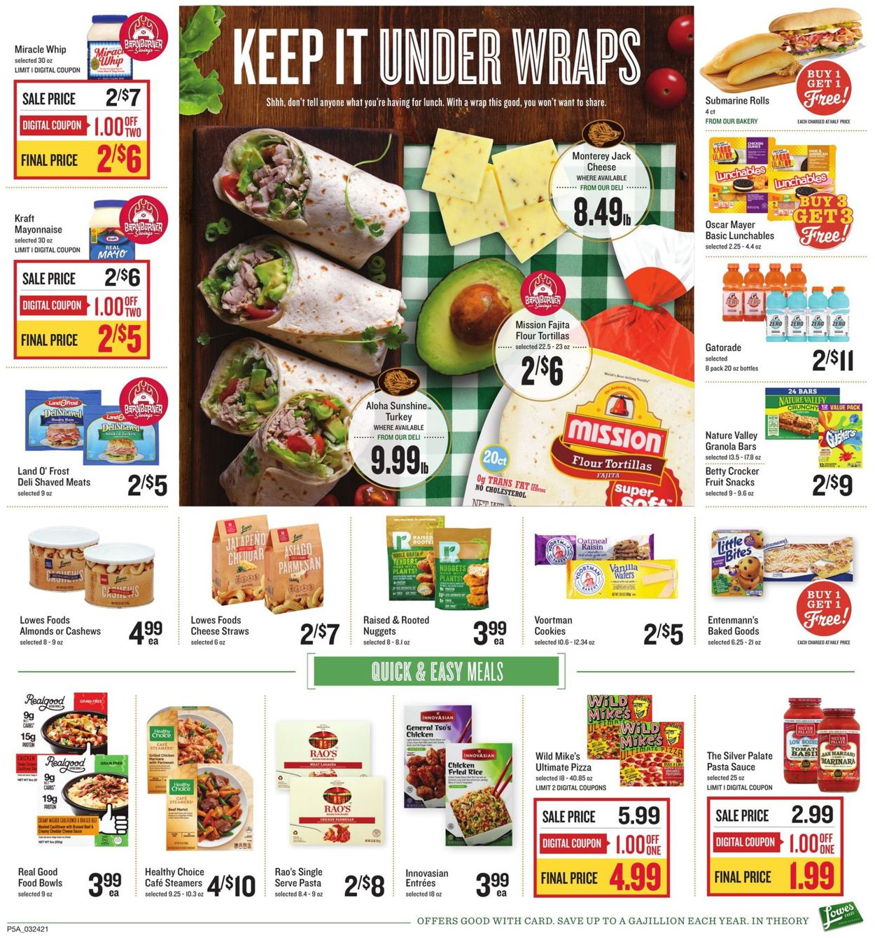 Lowes Foods Weekly Ad Circular - valid 03/24-03/30/2021 (Page 7)