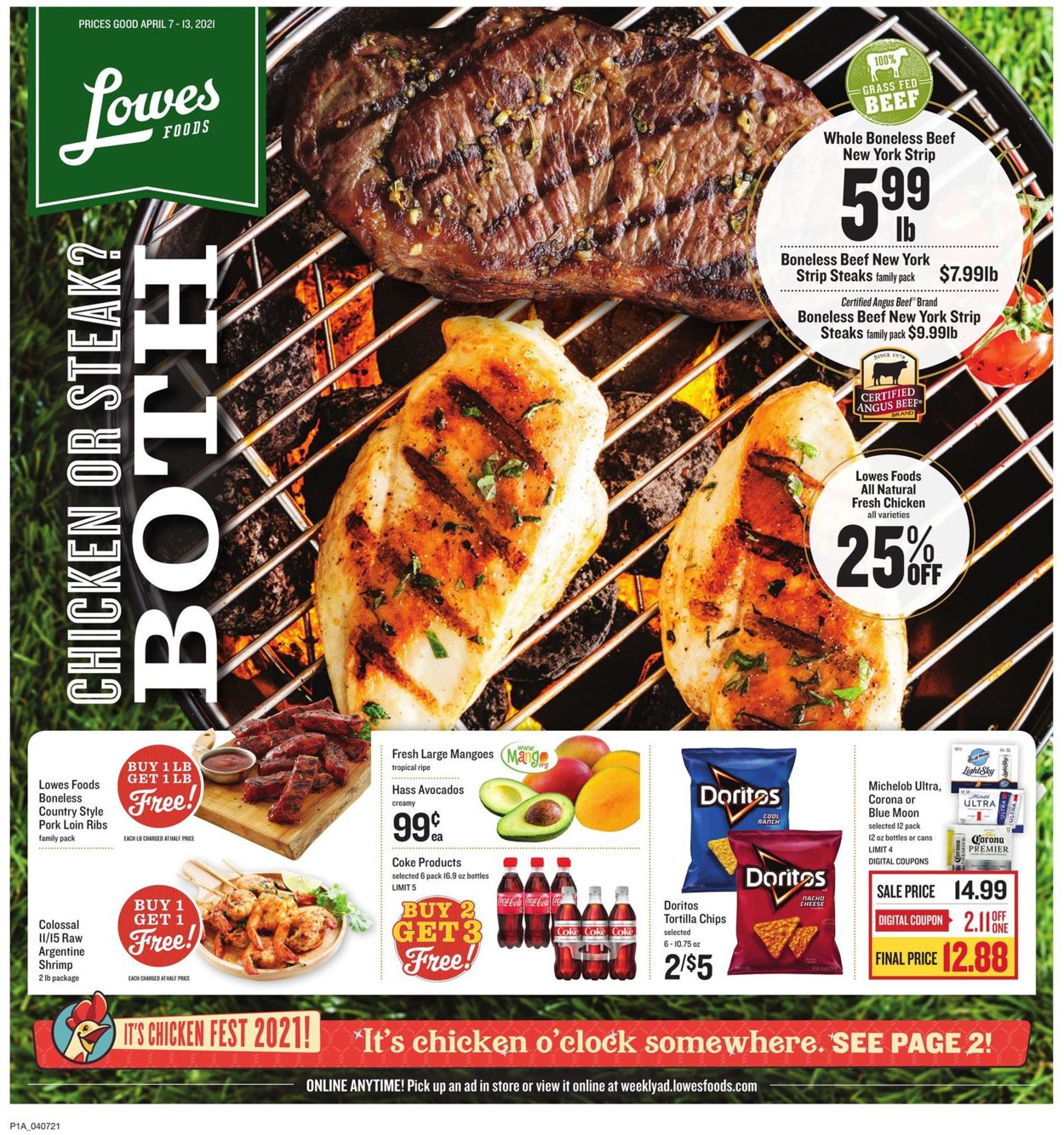 Lowes Foods Weekly Ad Circular - valid 04/07-04/13/2021