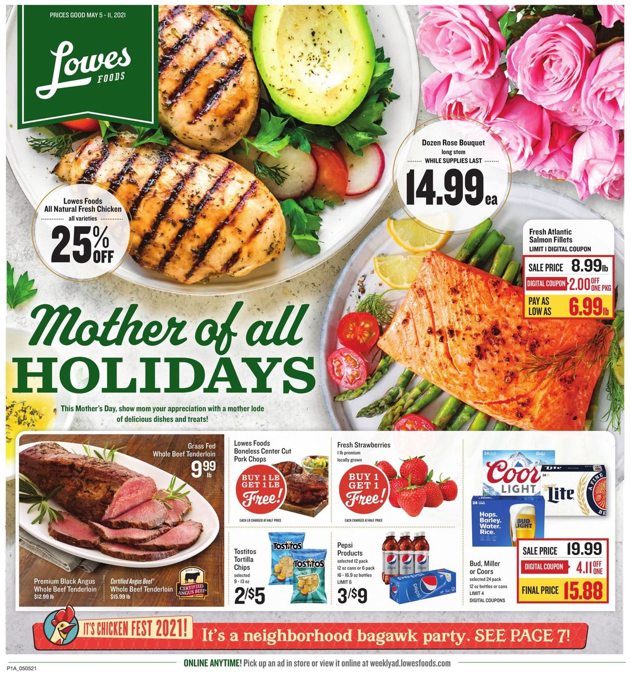 Lowes Foods Weekly Ad Circular - valid 05/05-05/11/2021