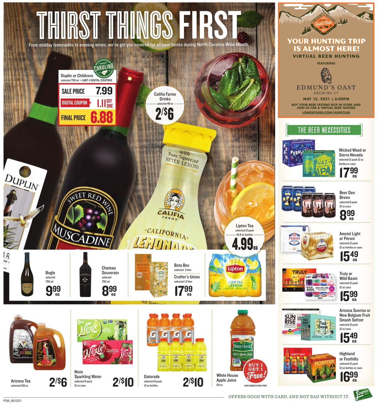 Lowes Foods Weekly Ad Circular - valid 05/12-05/18/2021 (Page 4)