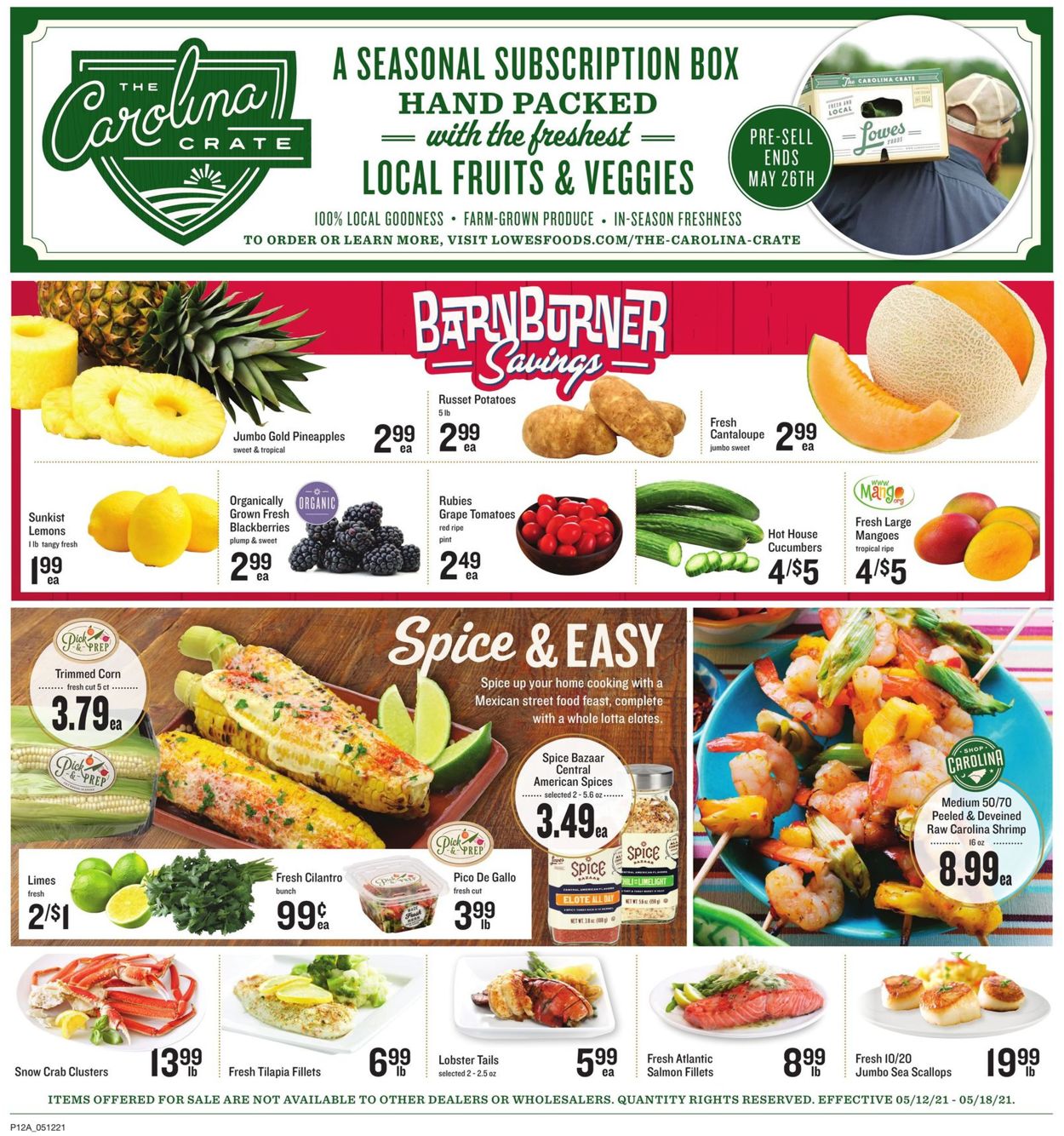 Lowes Foods Weekly Ad Circular - valid 05/12-05/18/2021 (Page 17)