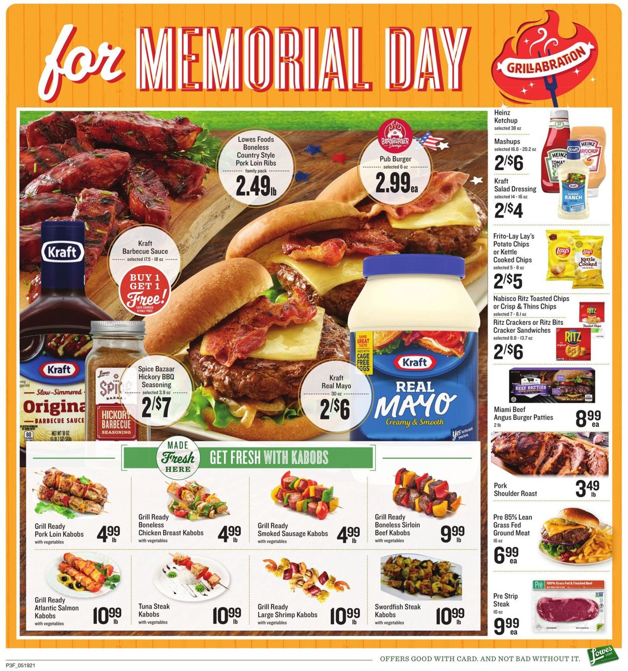 Lowes Foods Weekly Ad Circular - valid 05/19-06/08/2021 (Page 3)