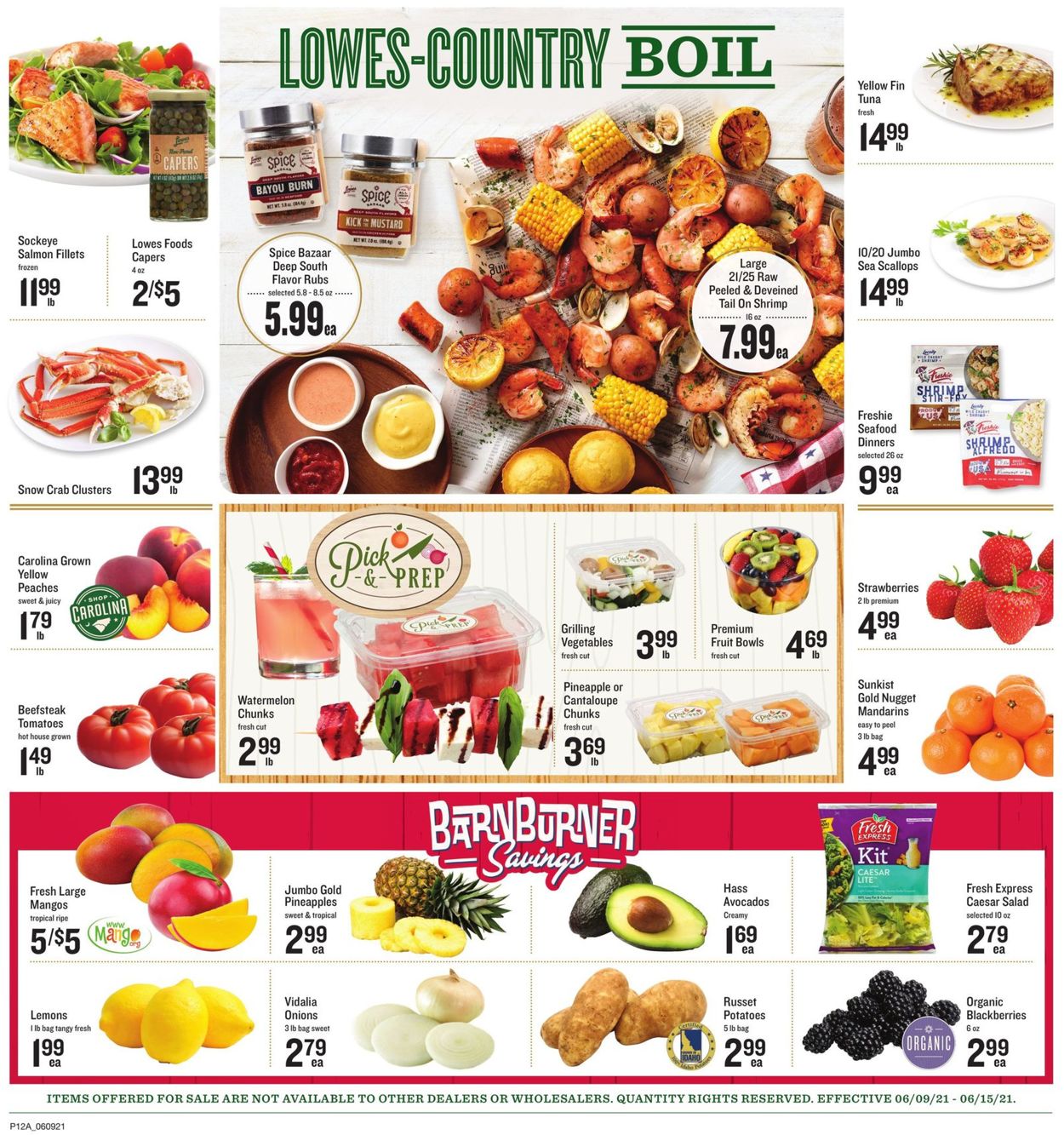 Lowes Foods Weekly Ad Circular - valid 06/09-06/15/2021 (Page 16)